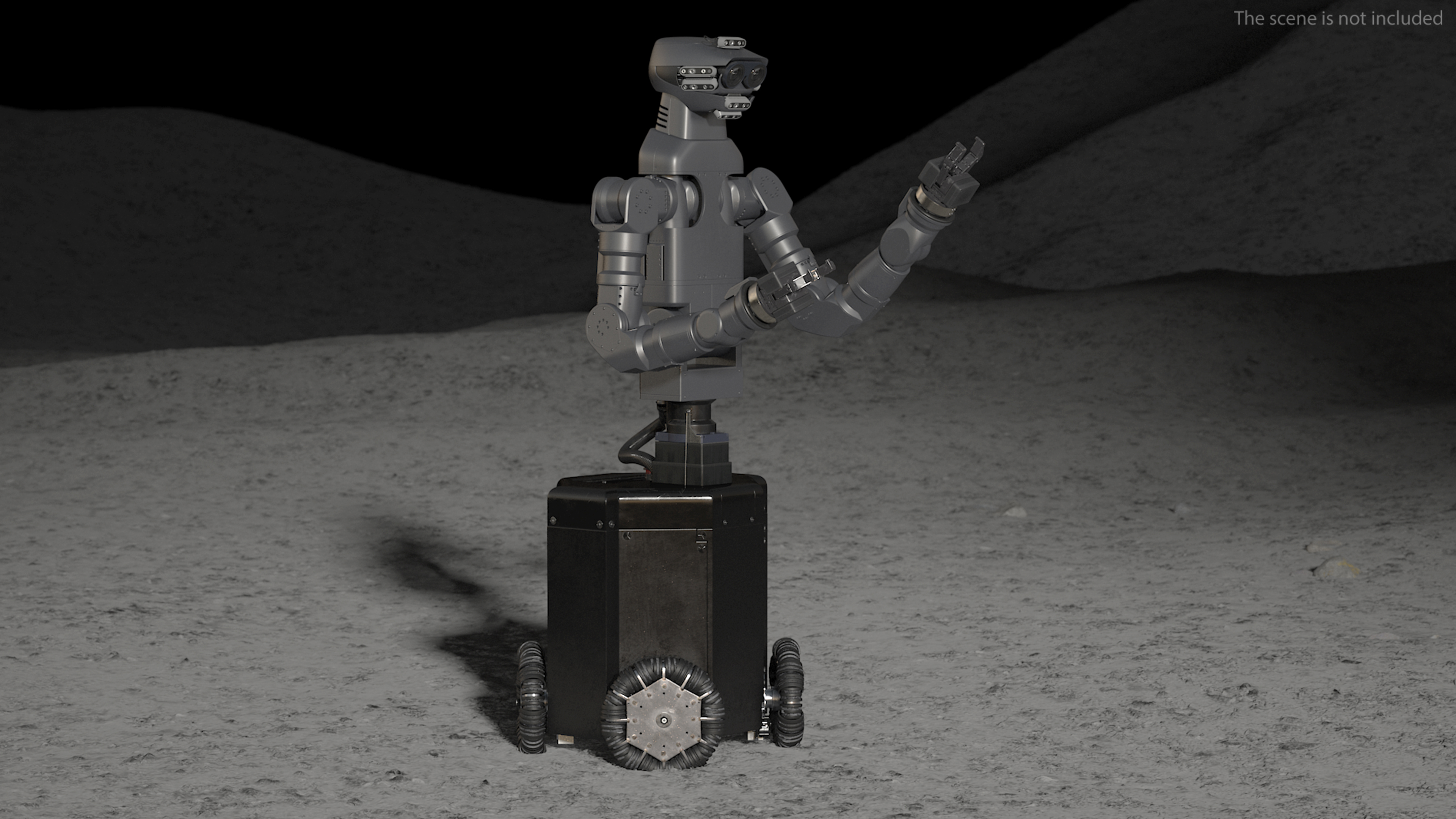 Space General-Purpose Robot Pose 3D