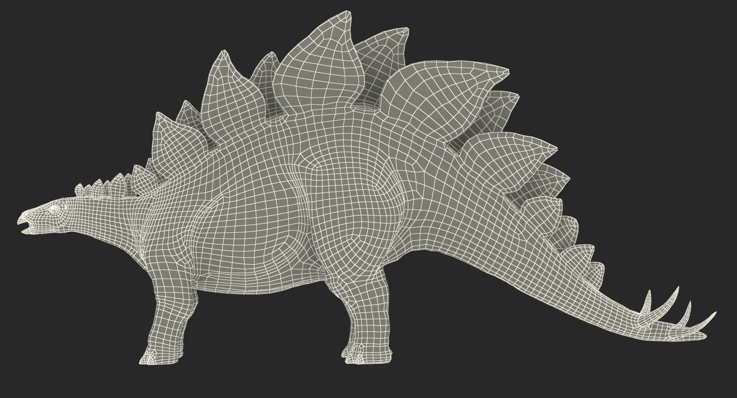 3D Stegosaurus