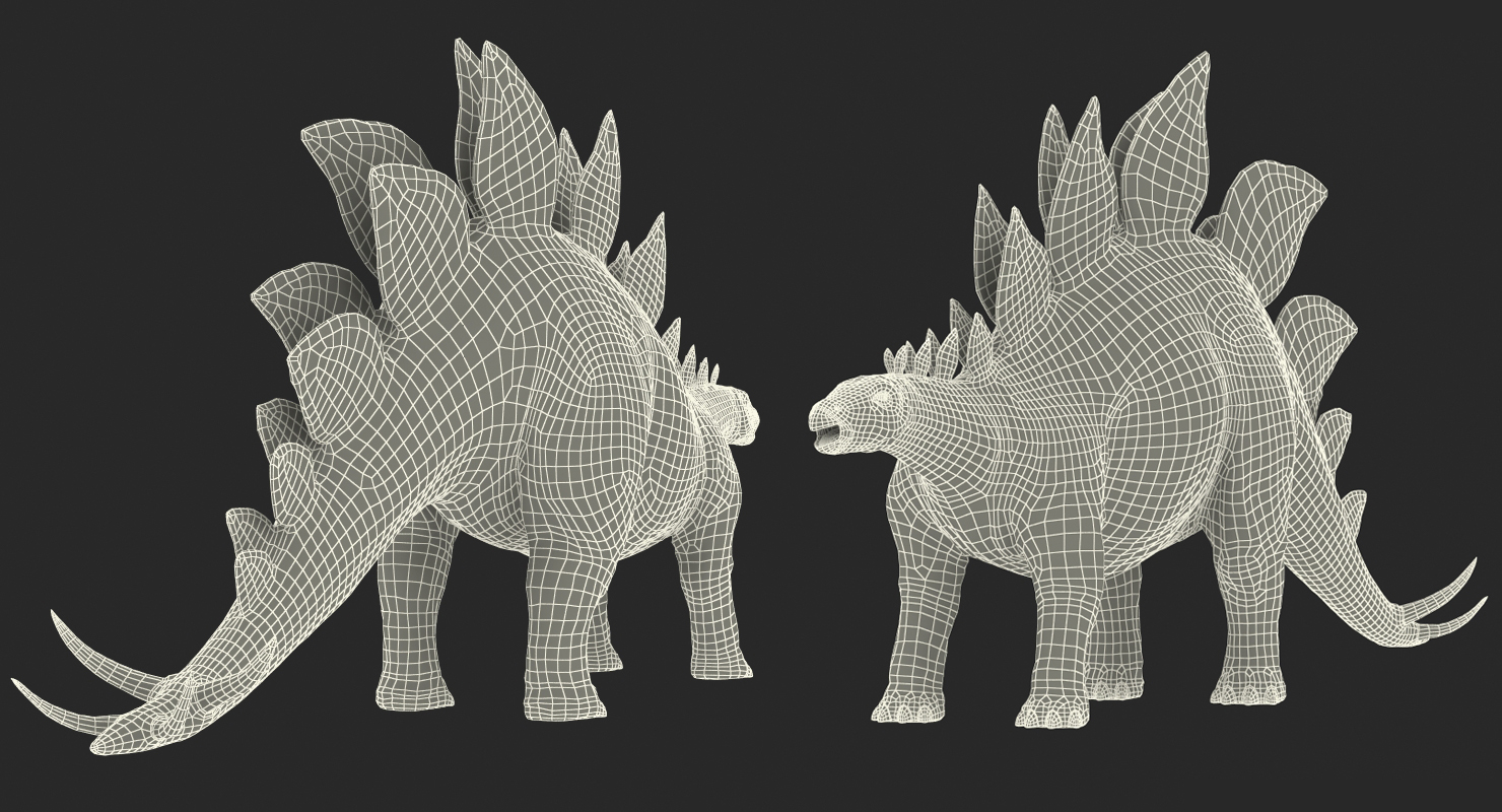 3D Stegosaurus