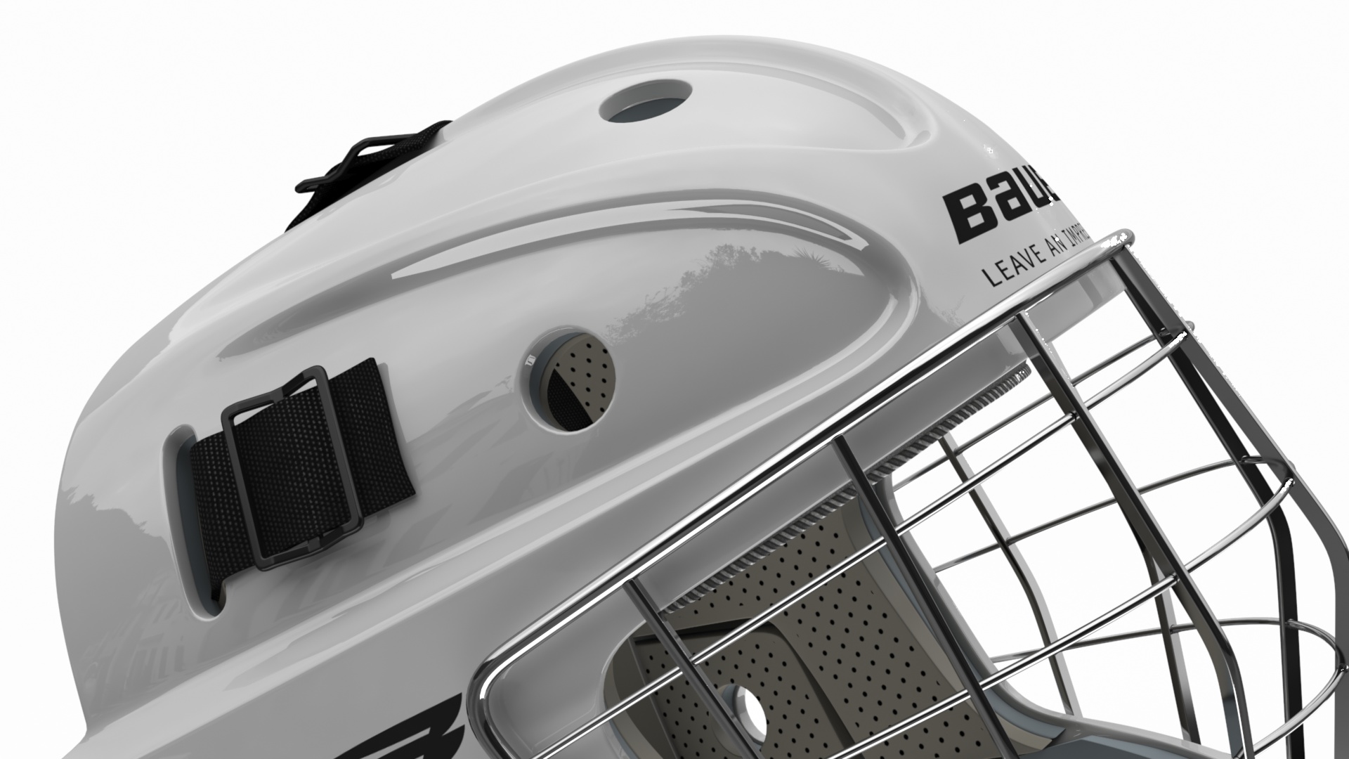3D model Bauer Ice Hockey Goalie Helmet