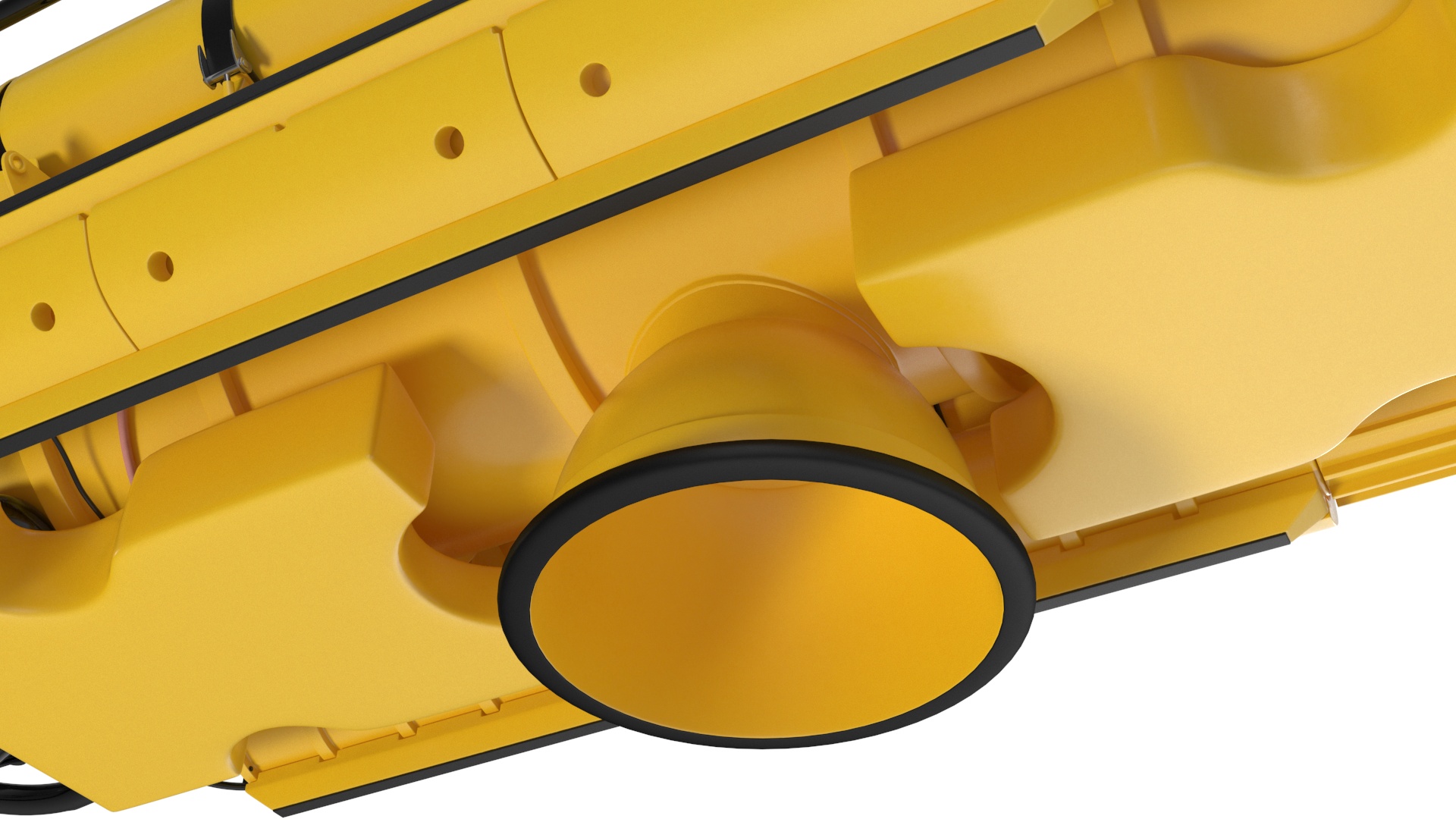 3D Rescue Submarine Yellow model