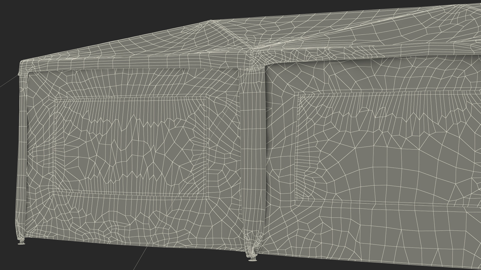Party Outdoor Patio Tent 3D model