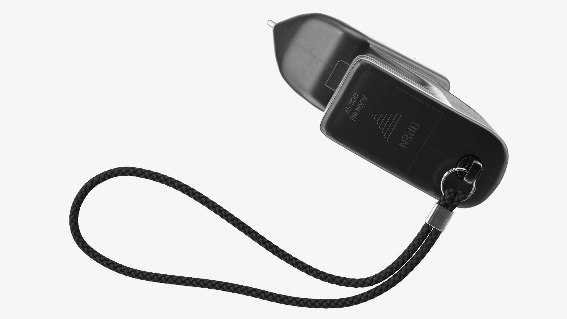 3D Professional Stun Gun with Electrical Charge Fur model