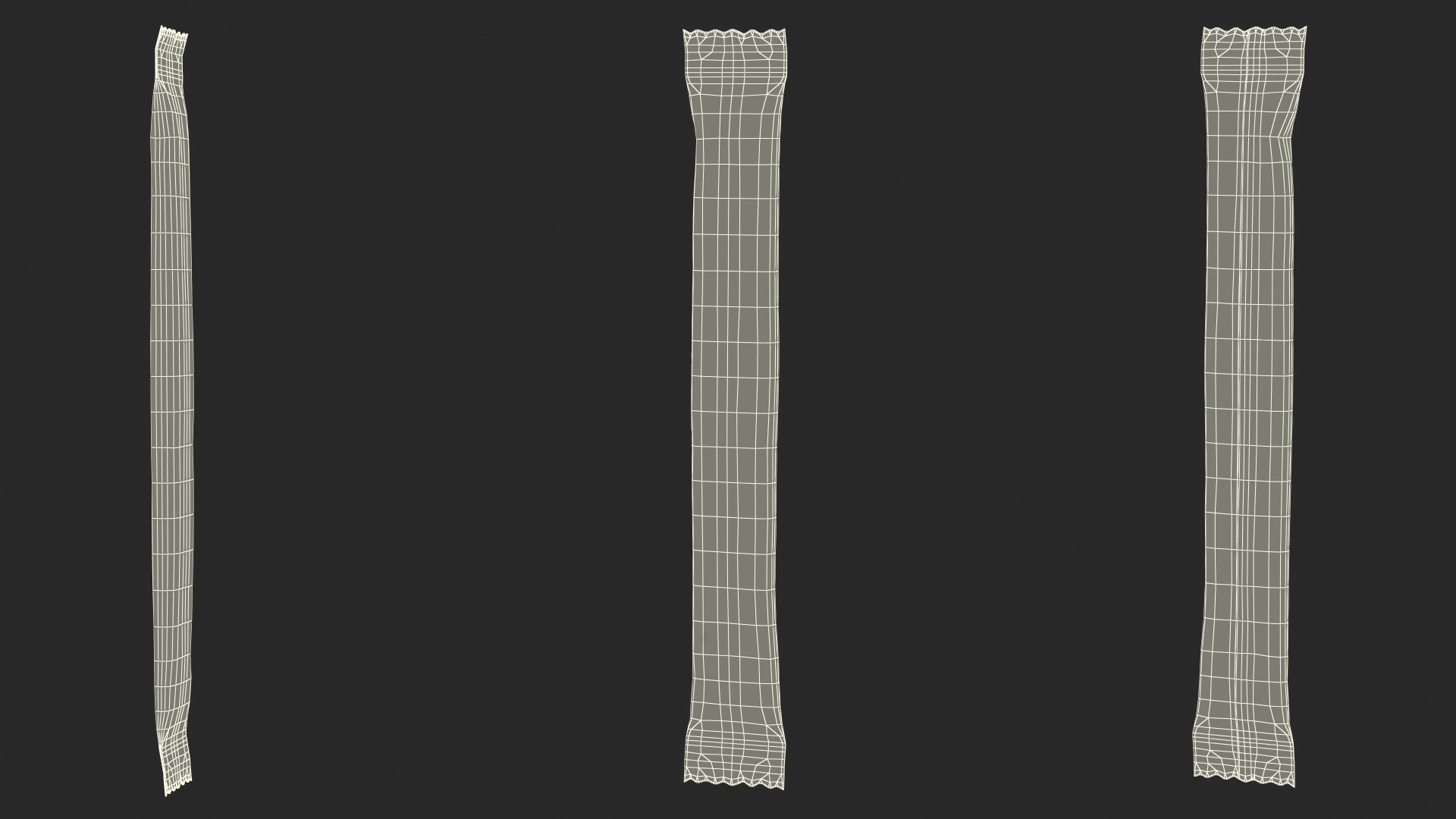 Sugar Stick White 3D