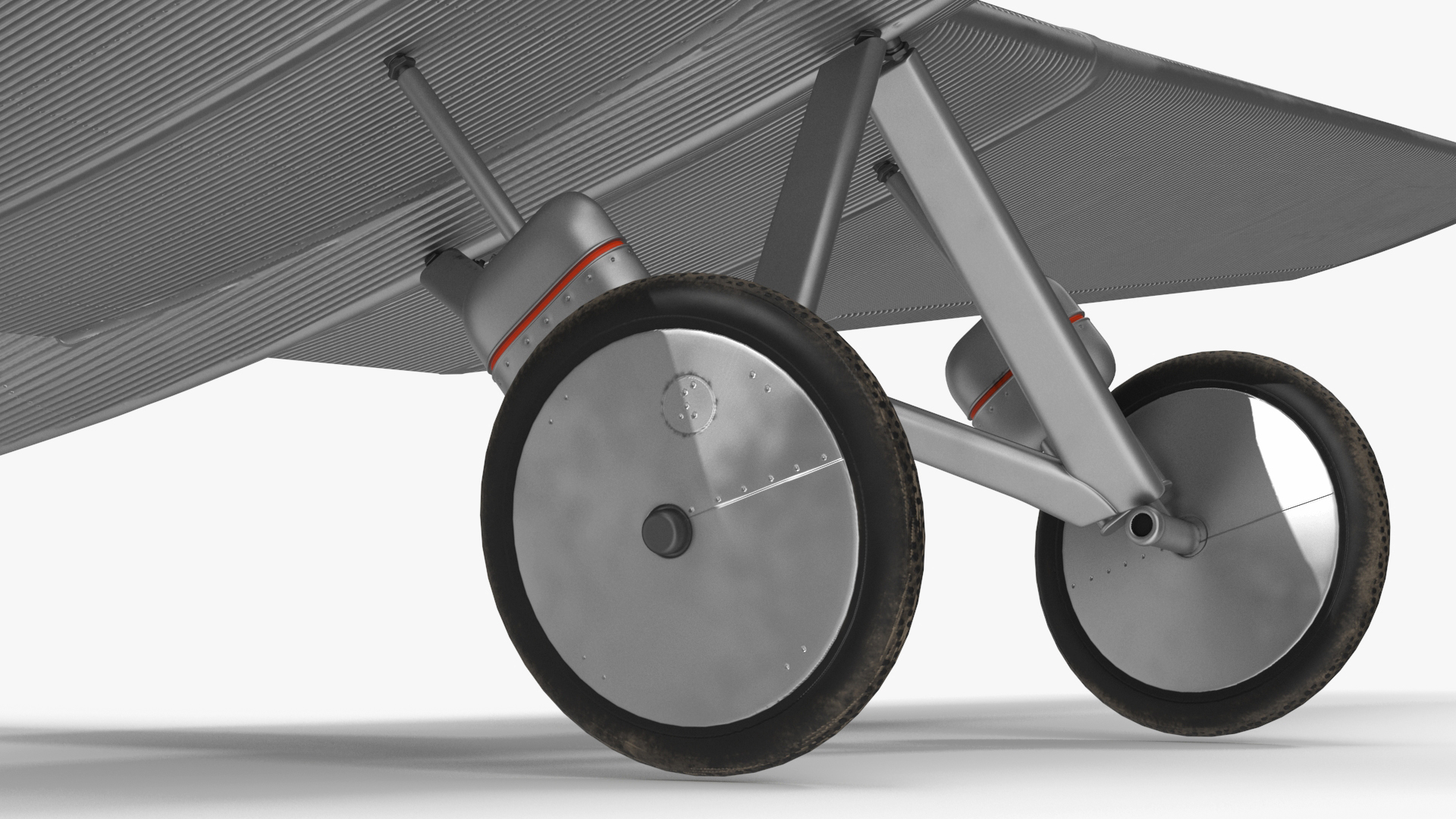 3D Vintage Propeller Aircraft