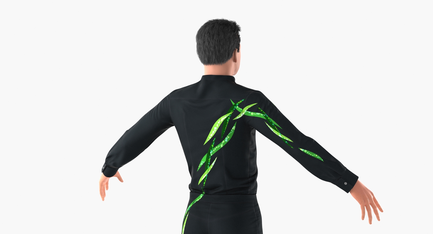 3D model Male Figure Skater 2