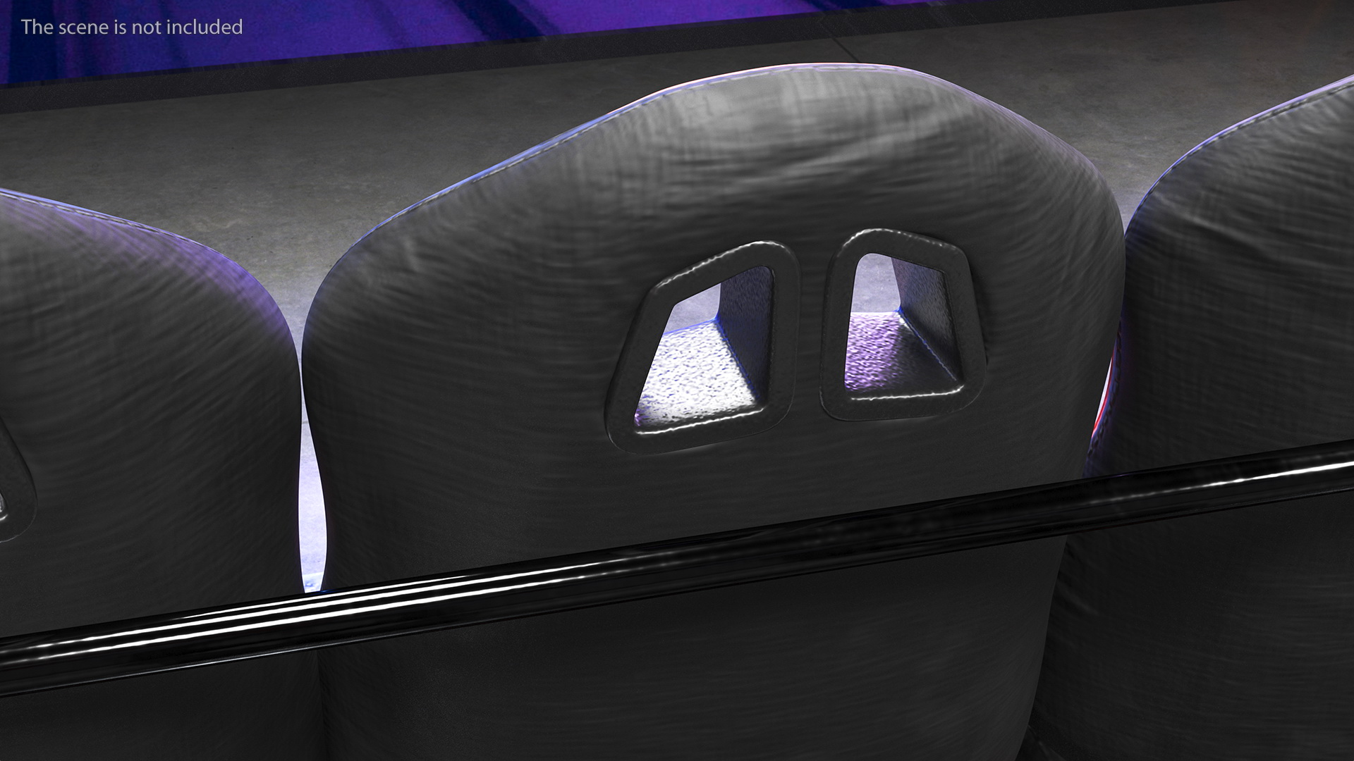 Row Seats 3D model