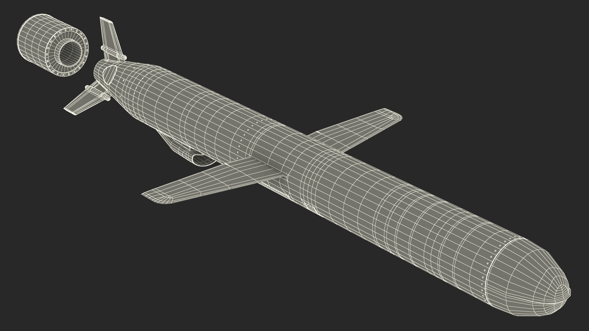 3D BGM-109 Tomahawk