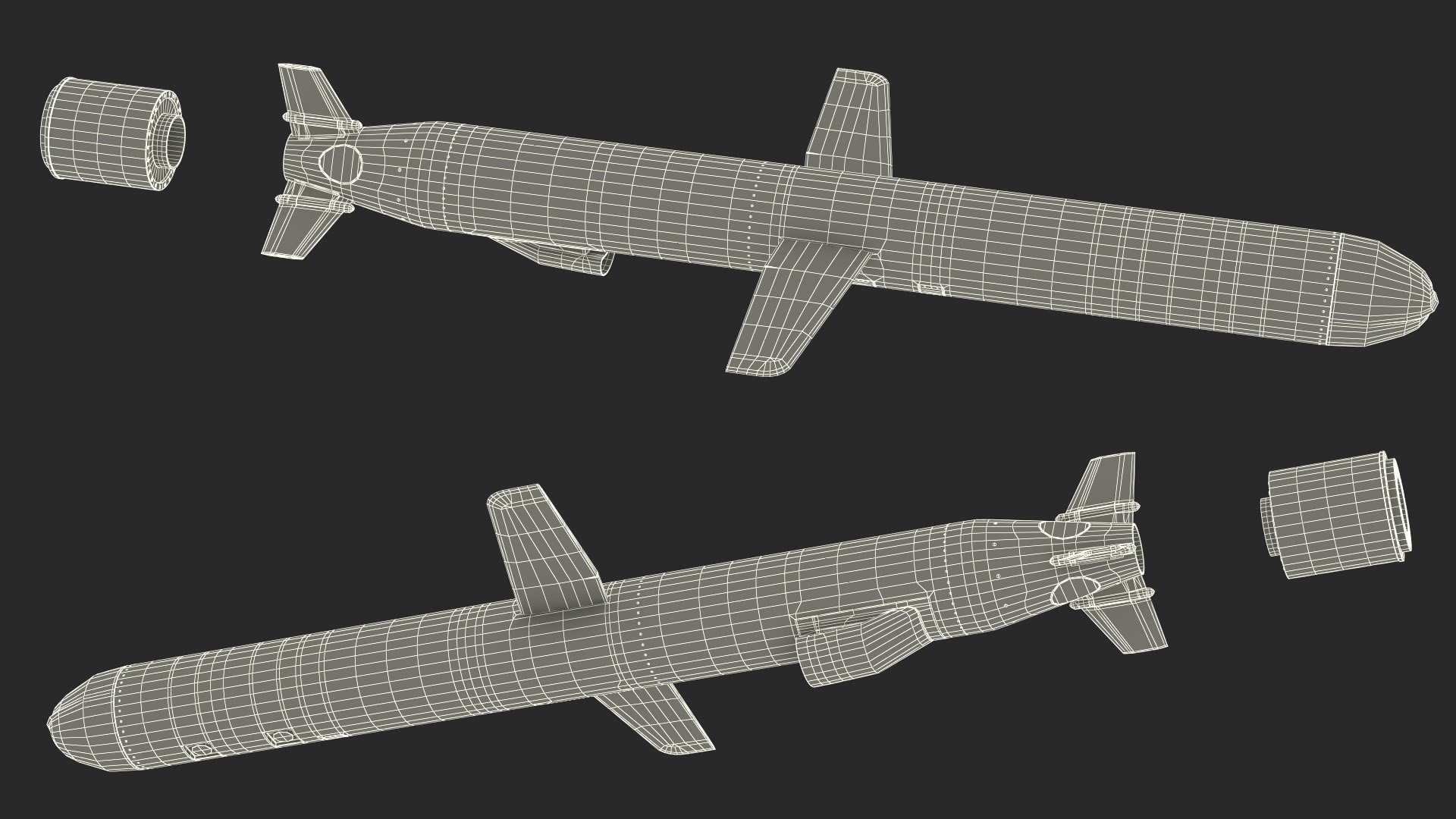 3D BGM-109 Tomahawk