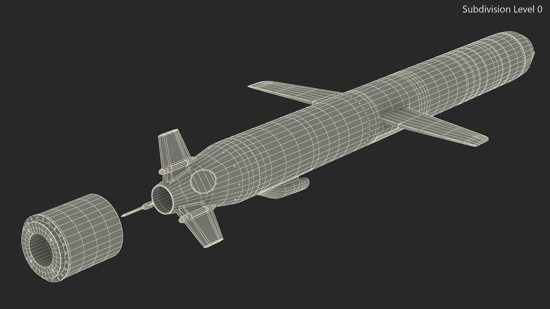 3D BGM-109 Tomahawk