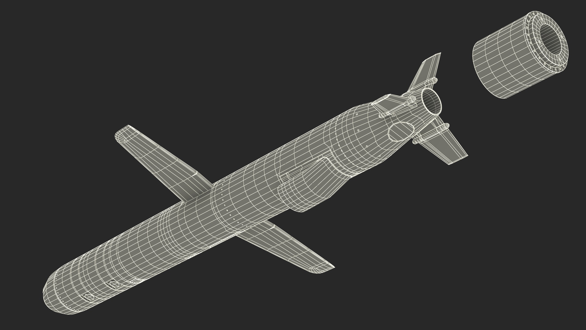 3D BGM-109 Tomahawk