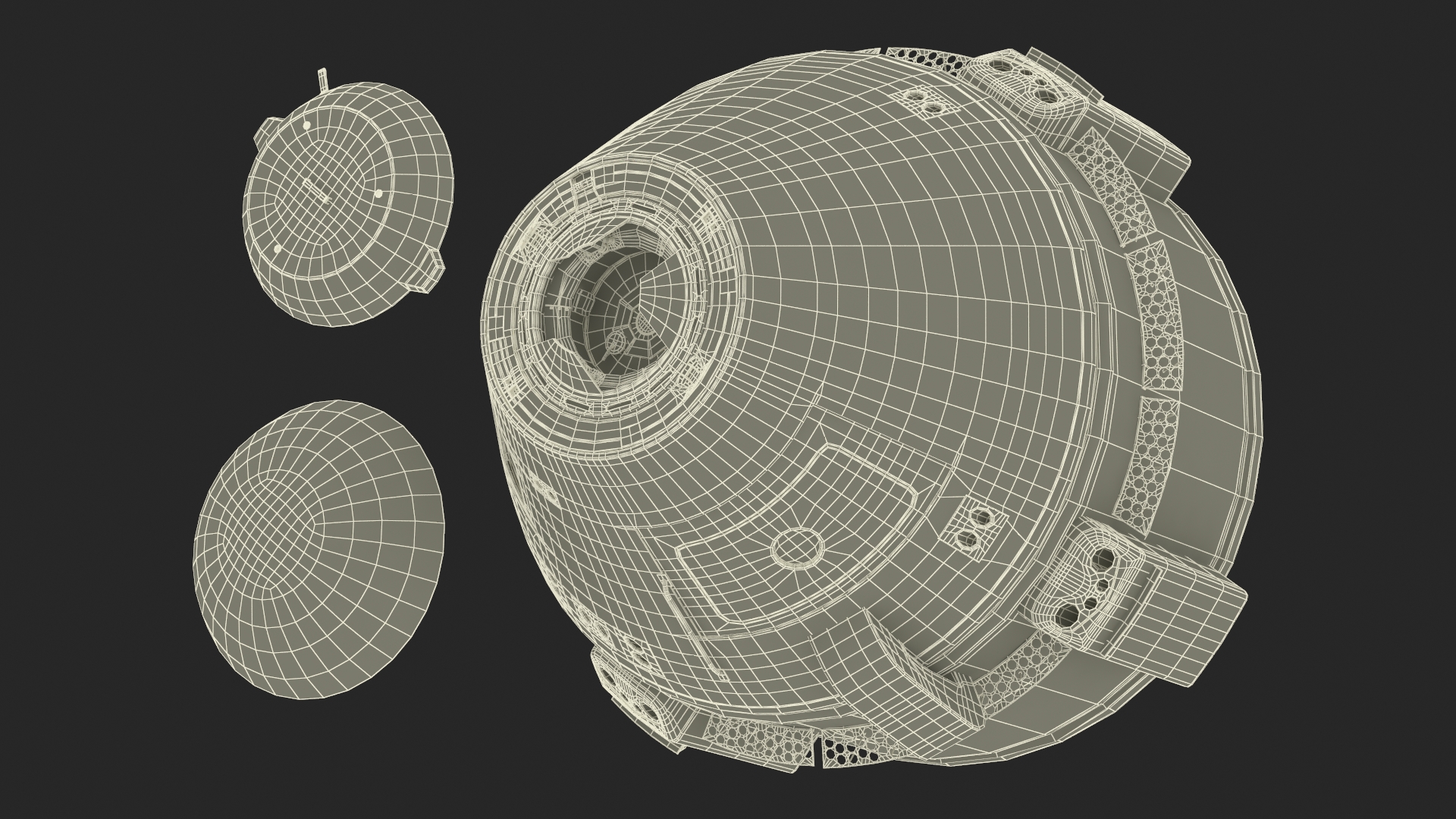 3D model Boeing CST-100 Starliner Spacecraft