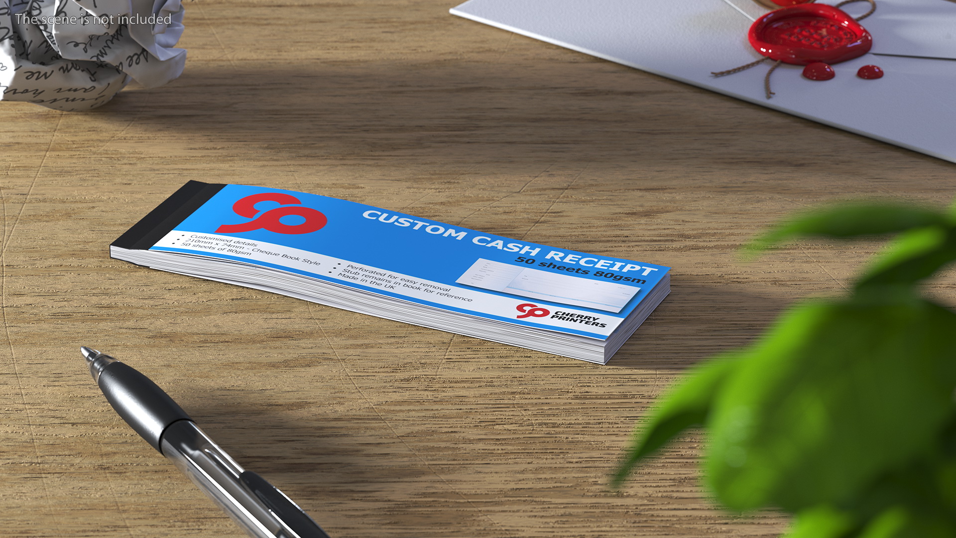 3D Cheque Book Closed model