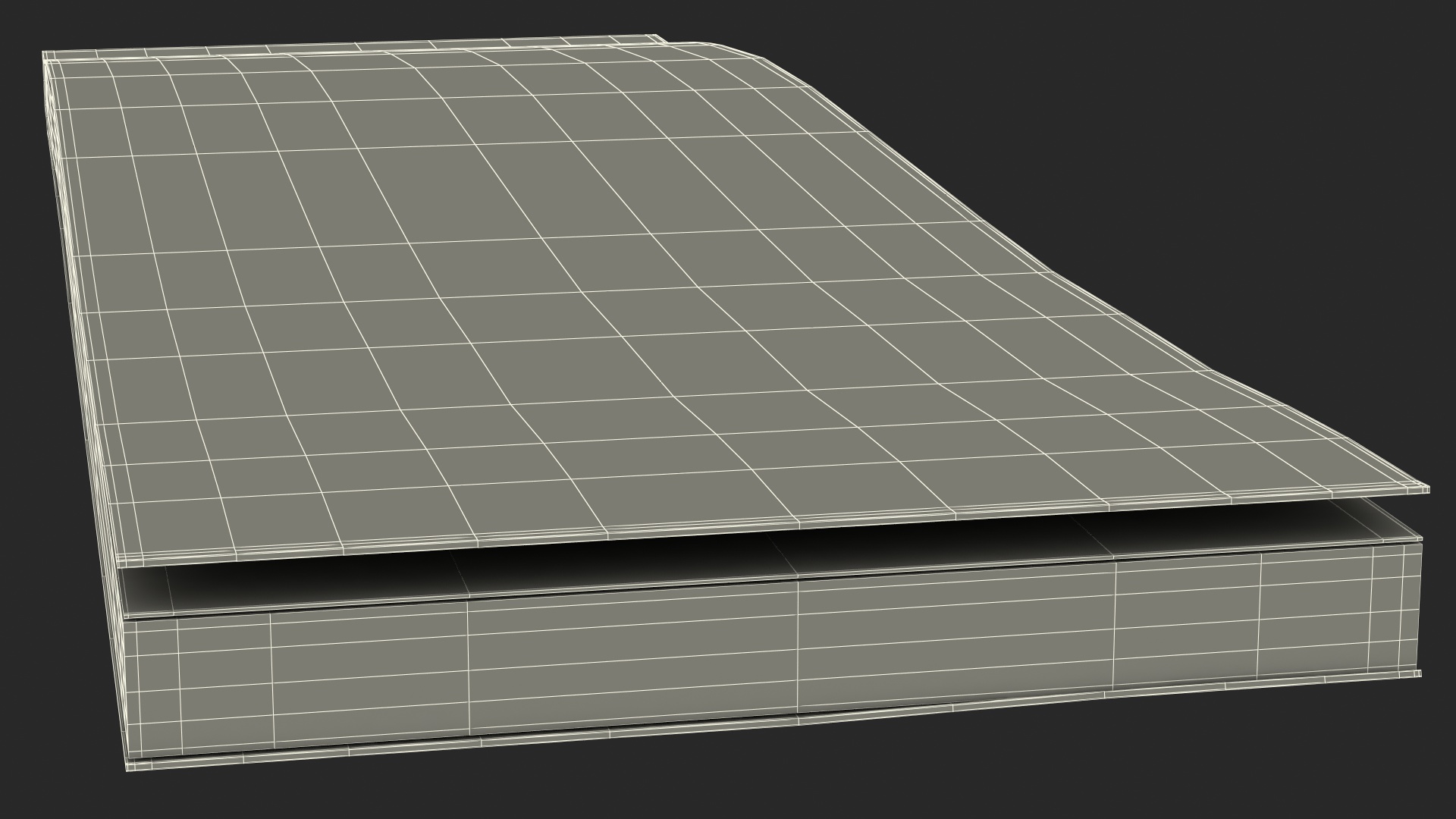 3D Cheque Book Closed model