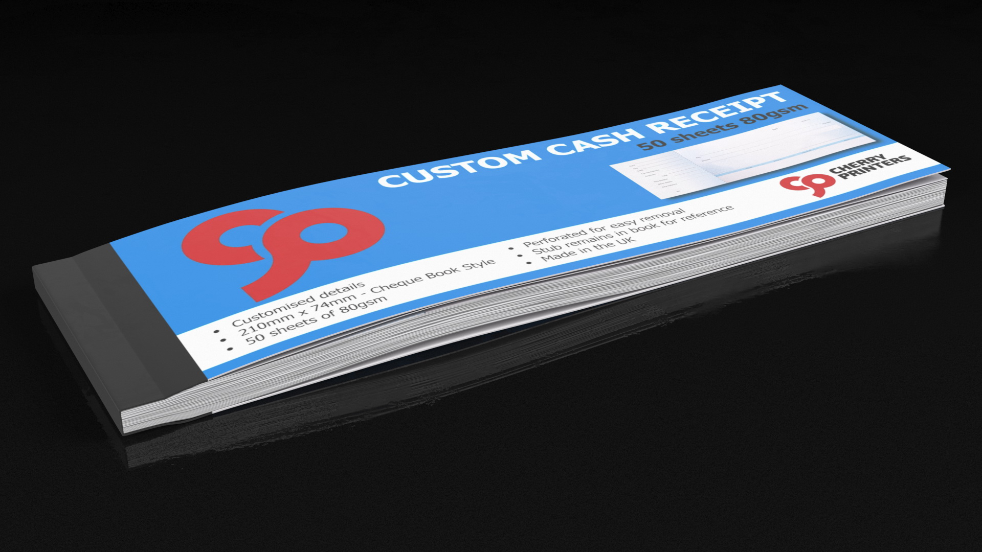3D Cheque Book Closed model