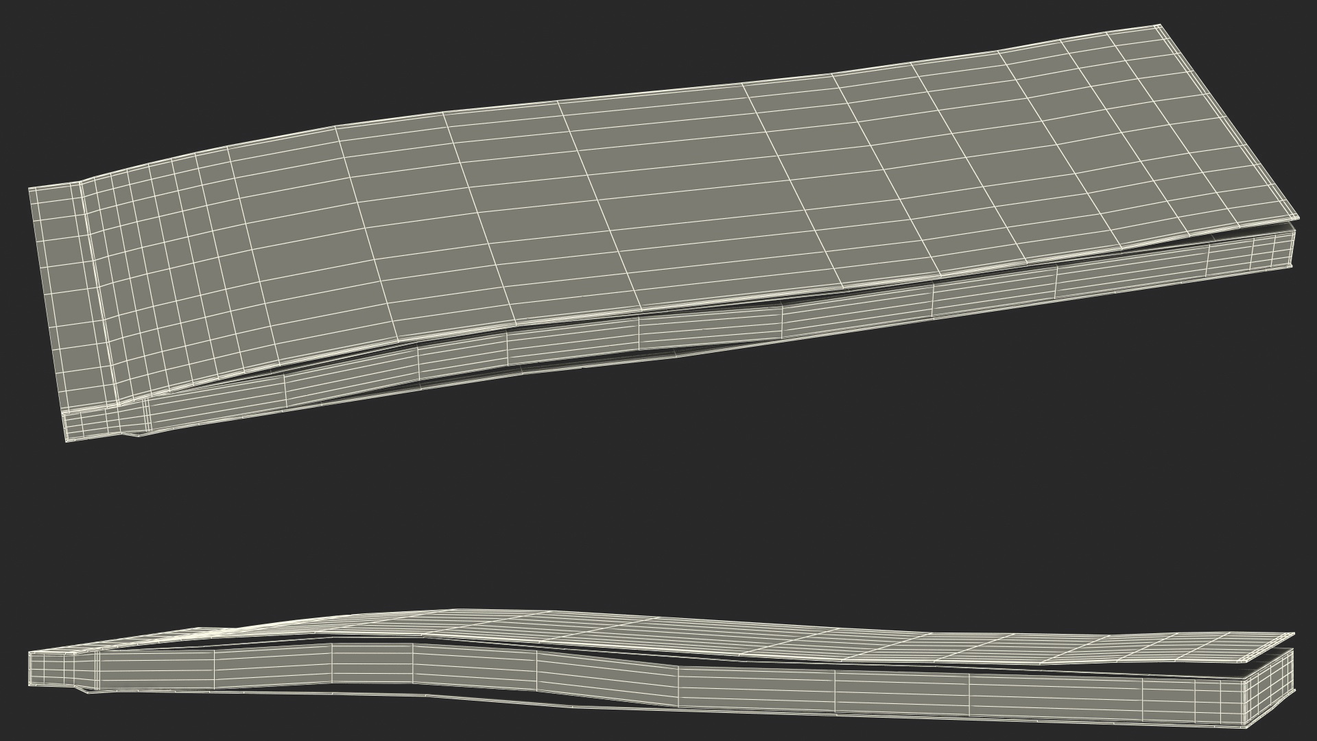 3D Cheque Book Closed model