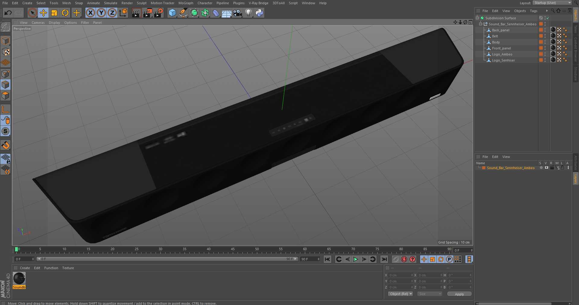 3D Sound Bar Sennheiser Ambeo