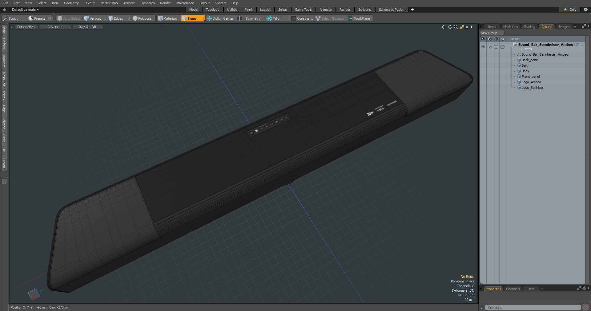 3D Sound Bar Sennheiser Ambeo
