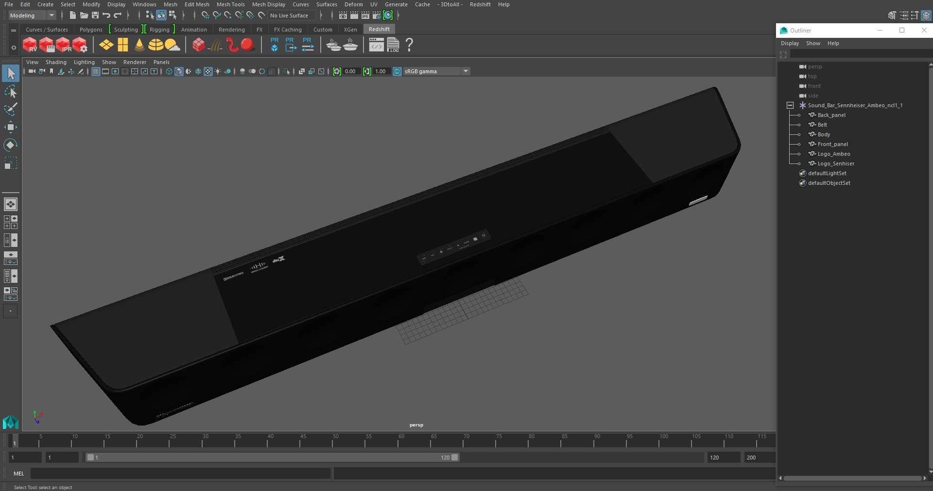 3D Sound Bar Sennheiser Ambeo