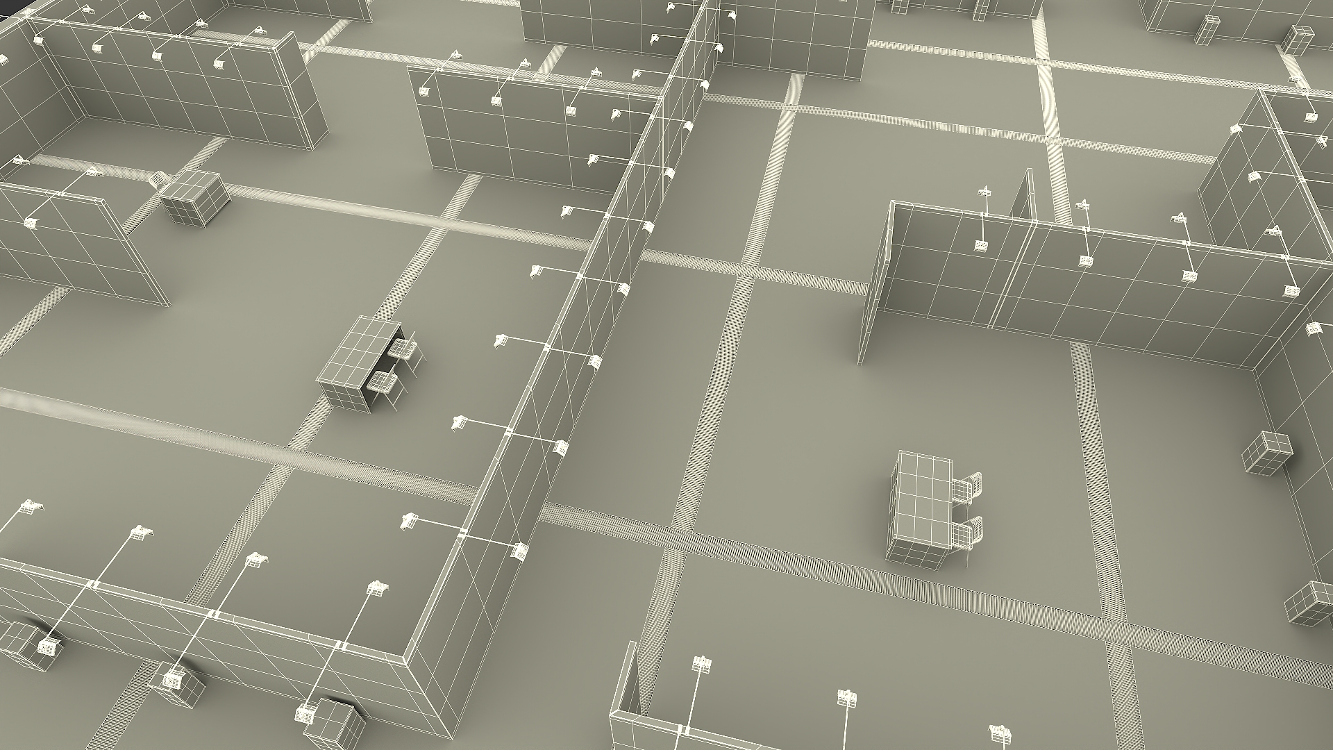 3D Exhibition Space Structure