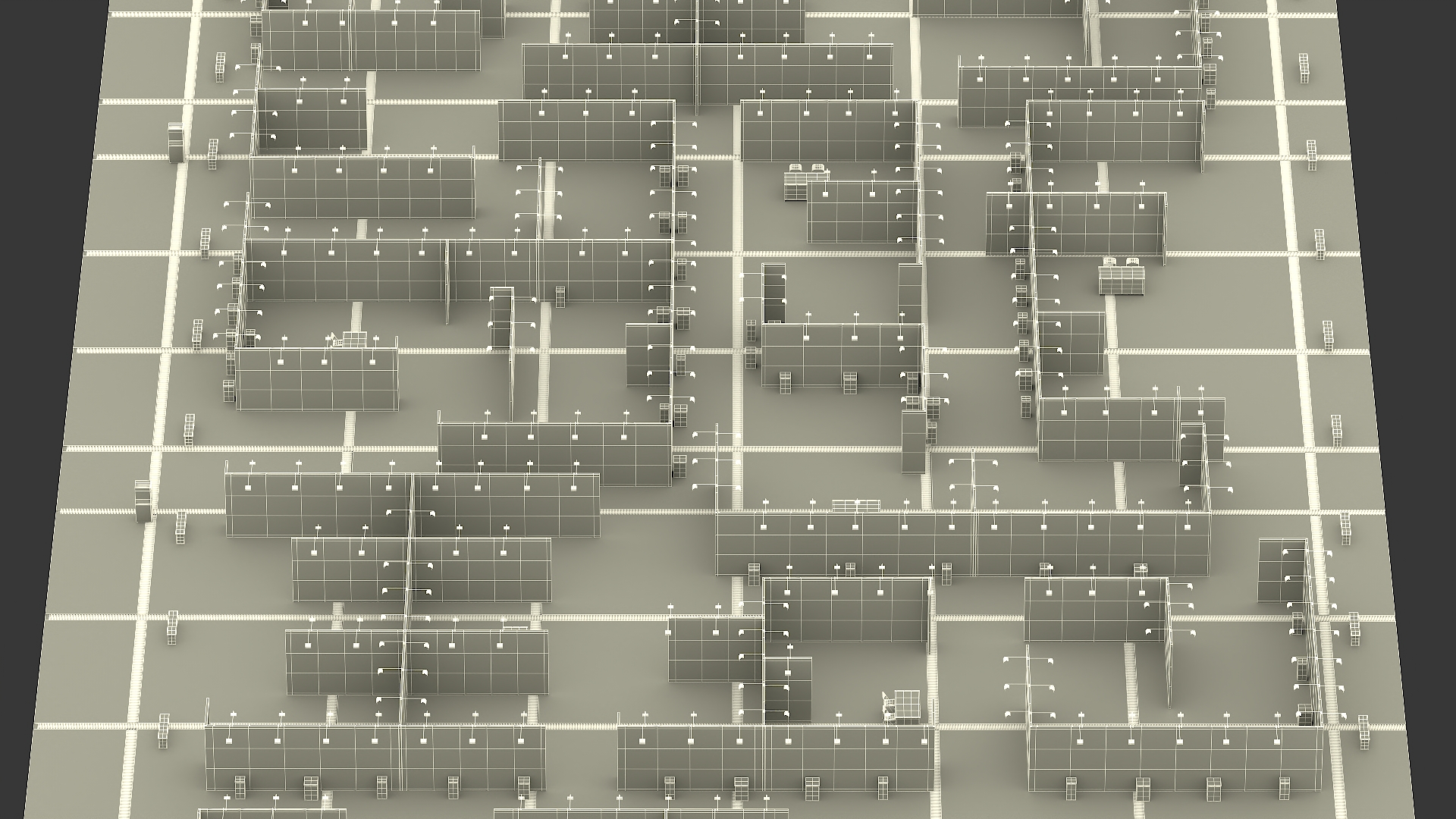 3D Exhibition Space Structure