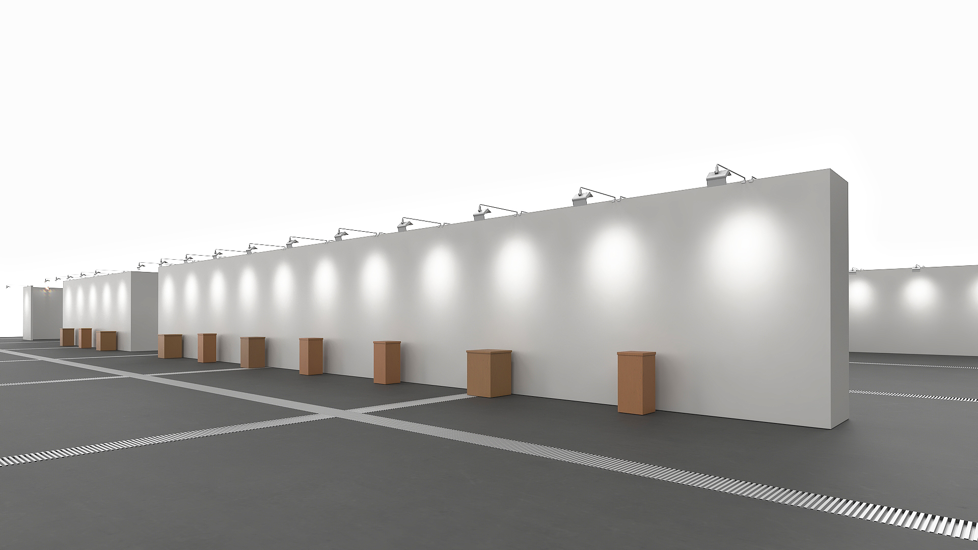 3D Exhibition Space Structure