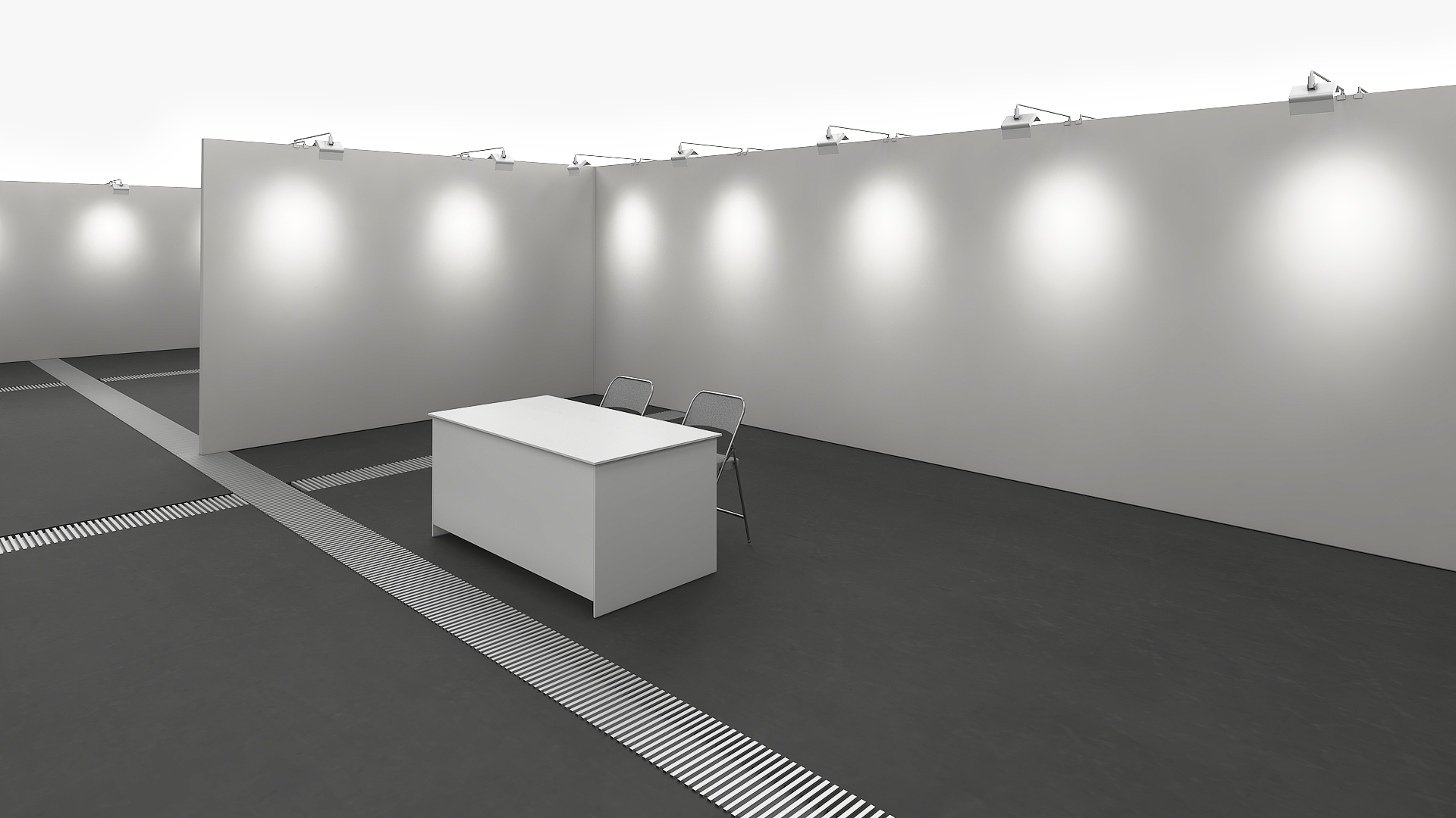 3D Exhibition Space Structure