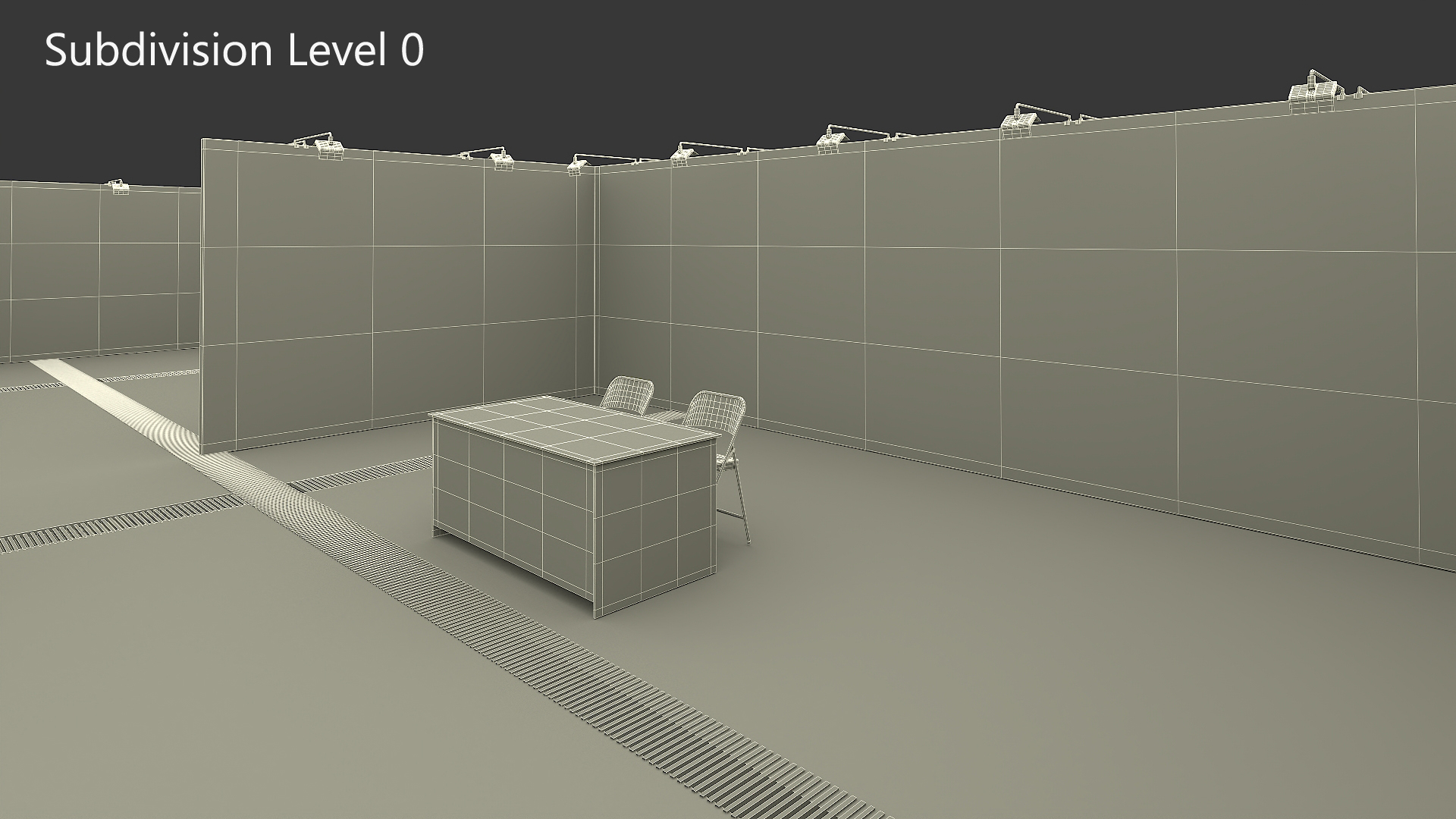 3D Exhibition Space Structure