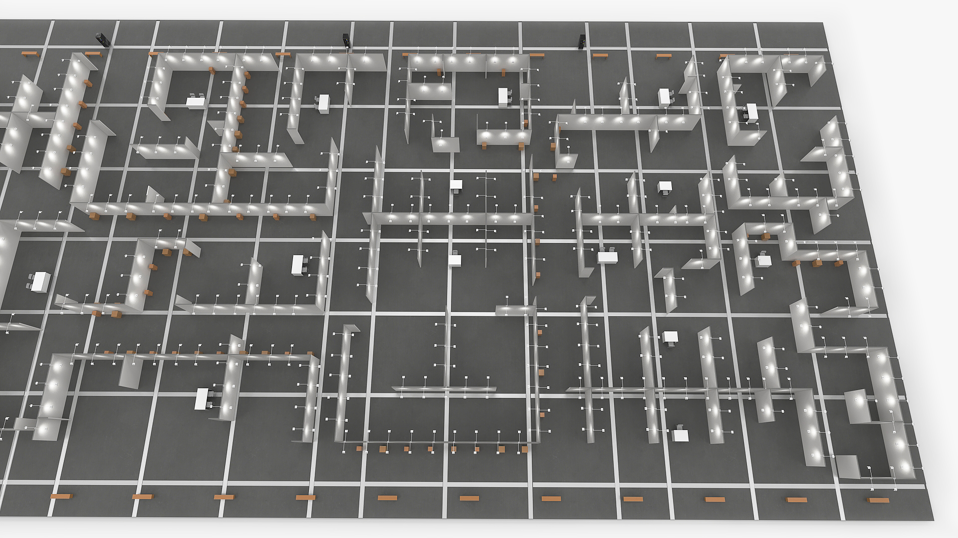 3D Exhibition Space Structure