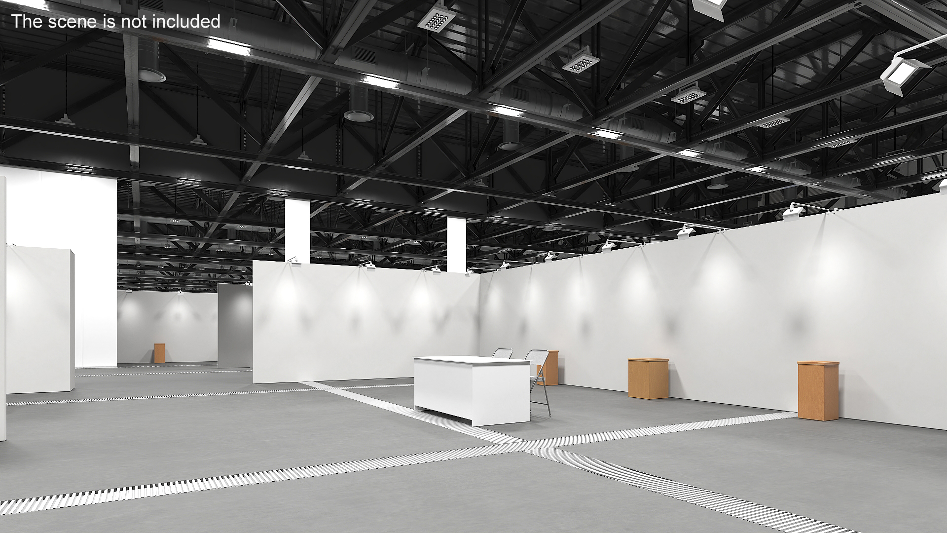 3D Exhibition Space Structure