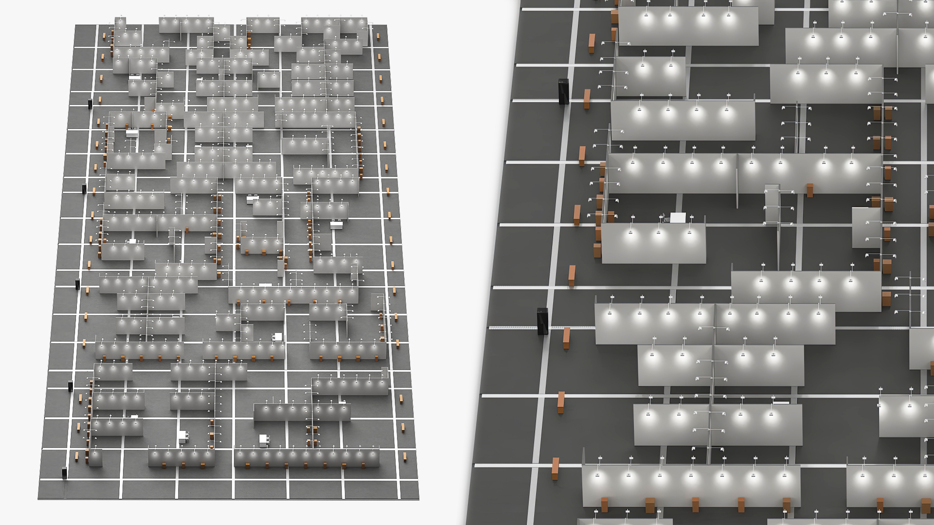 3D Exhibition Space Structure