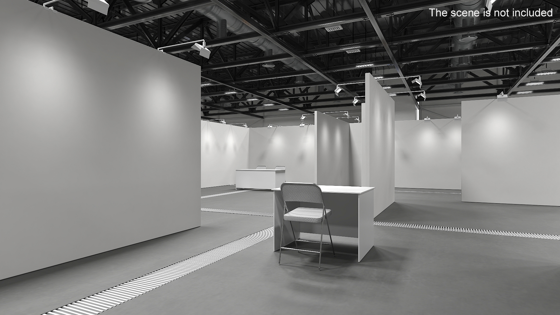 3D Exhibition Space Structure