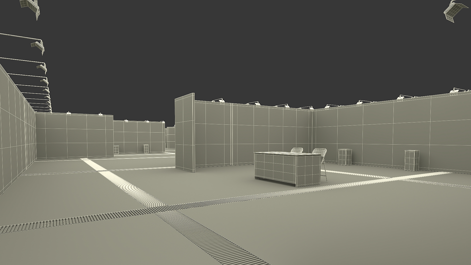 3D Exhibition Space Structure