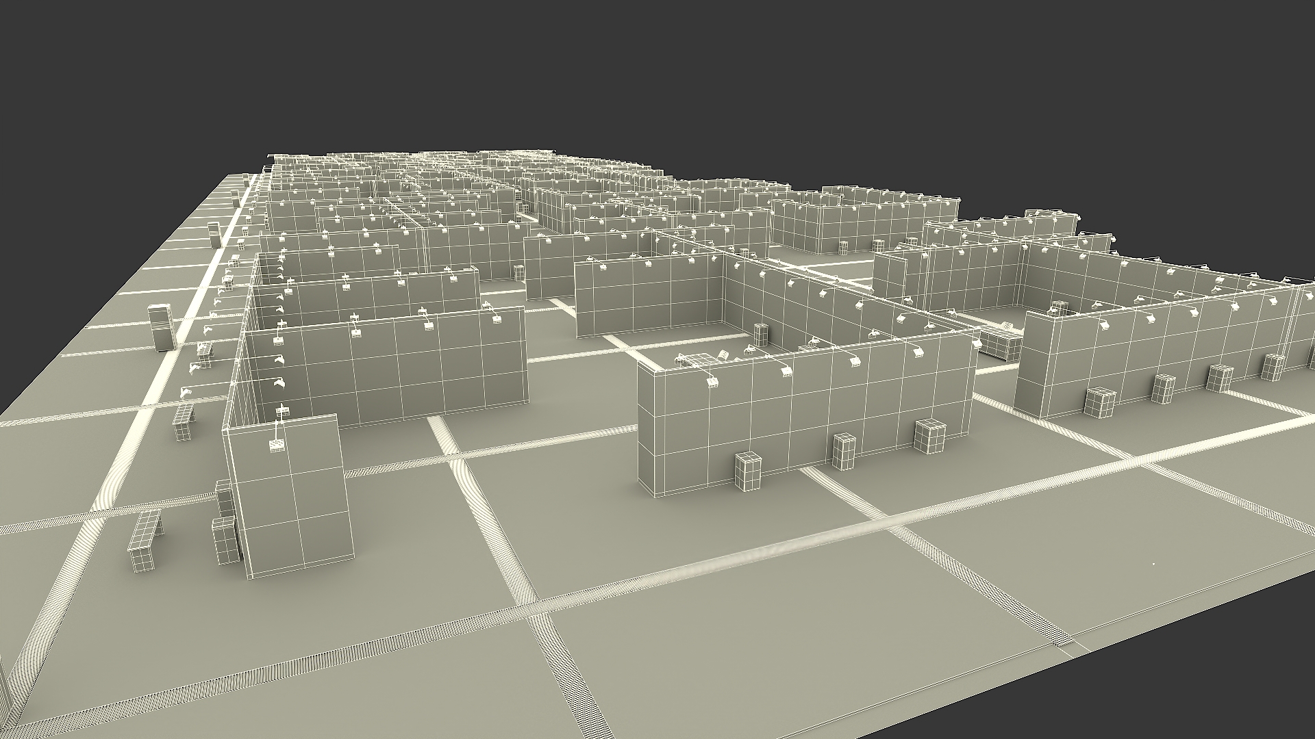 3D Exhibition Space Structure