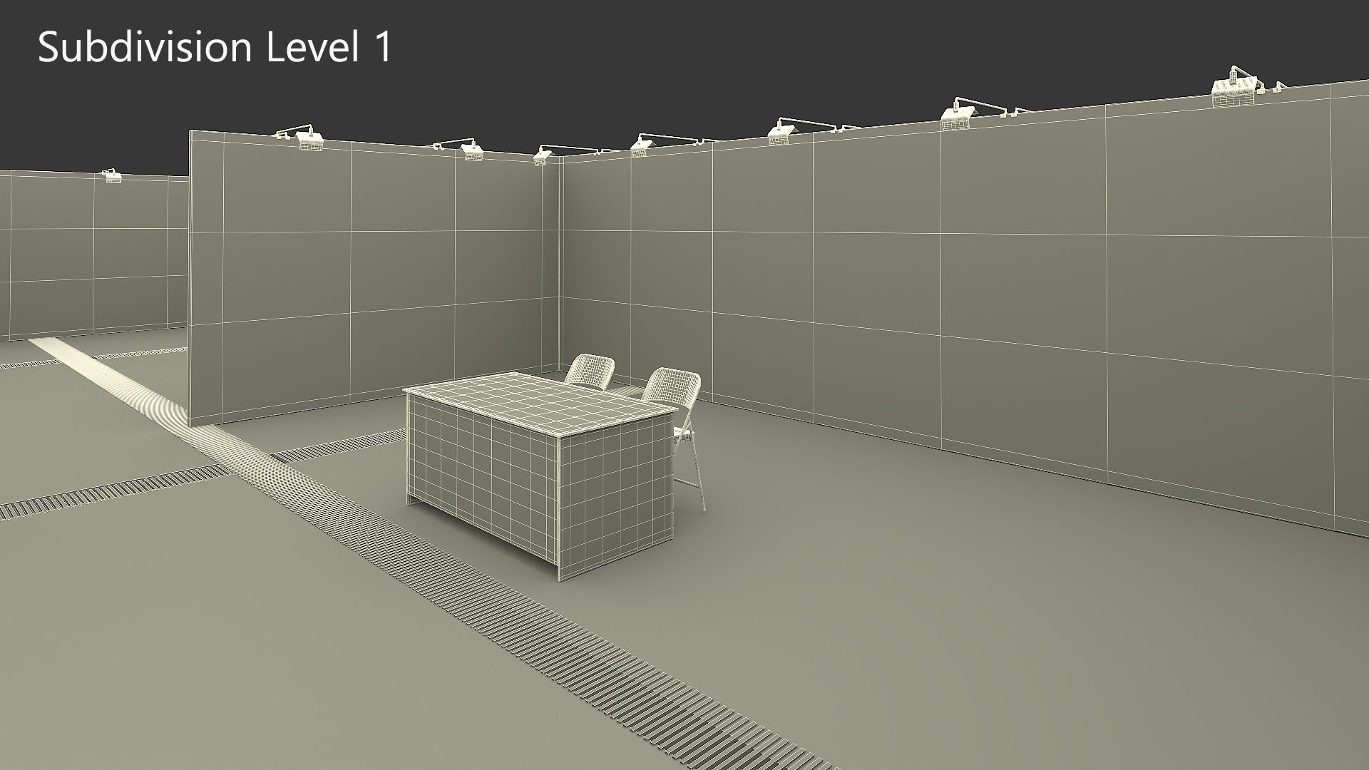 3D Exhibition Space Structure