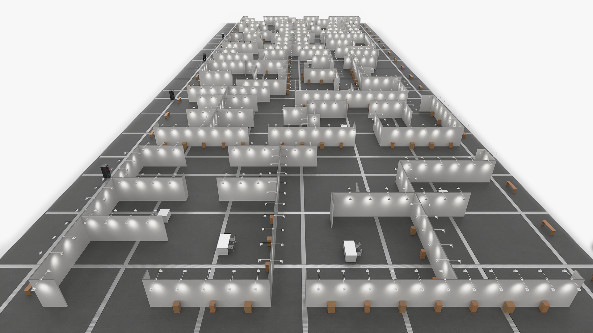 3D Exhibition Space Structure