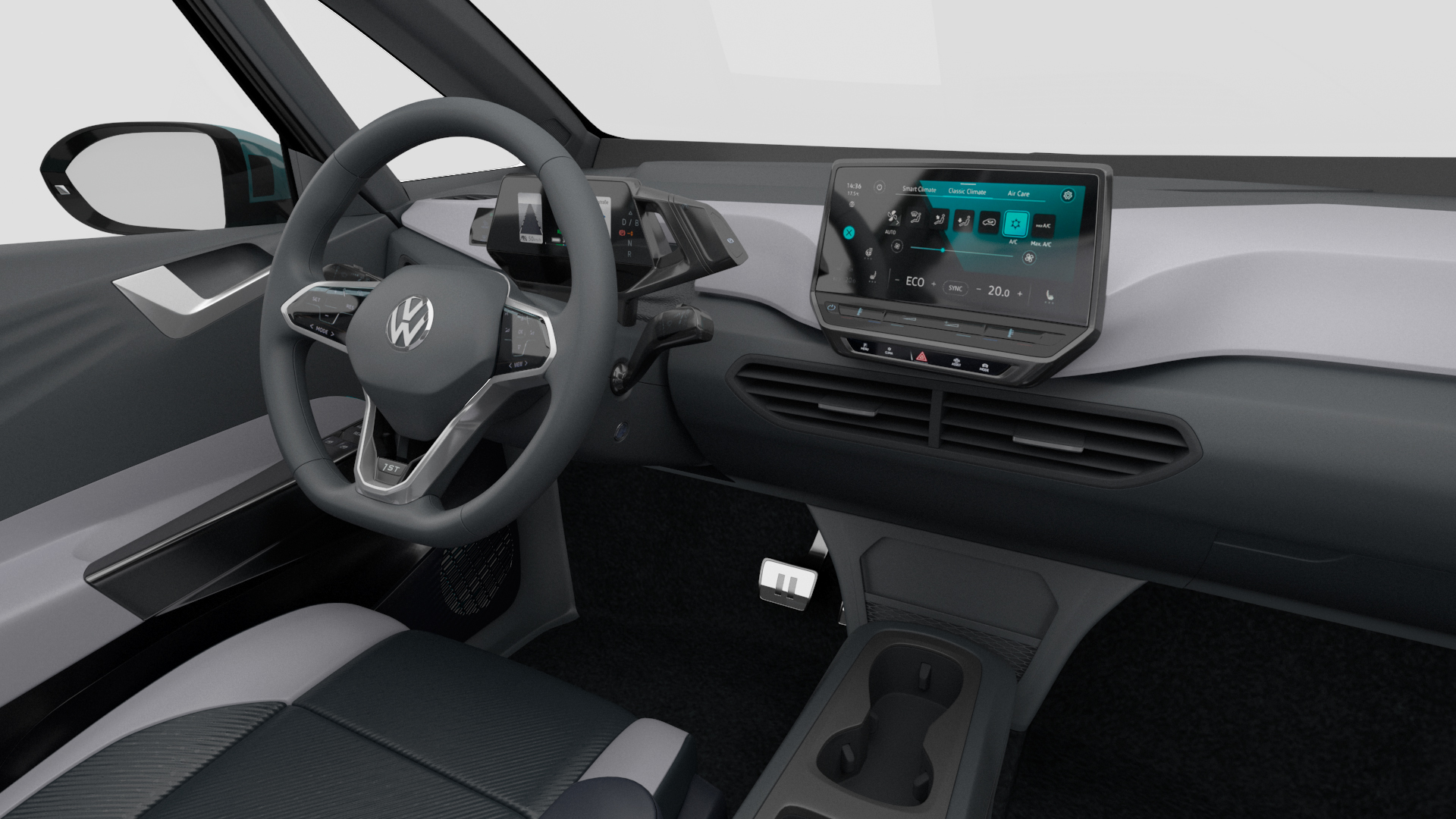 3D Volkswagen ID3 Makena Turquoise