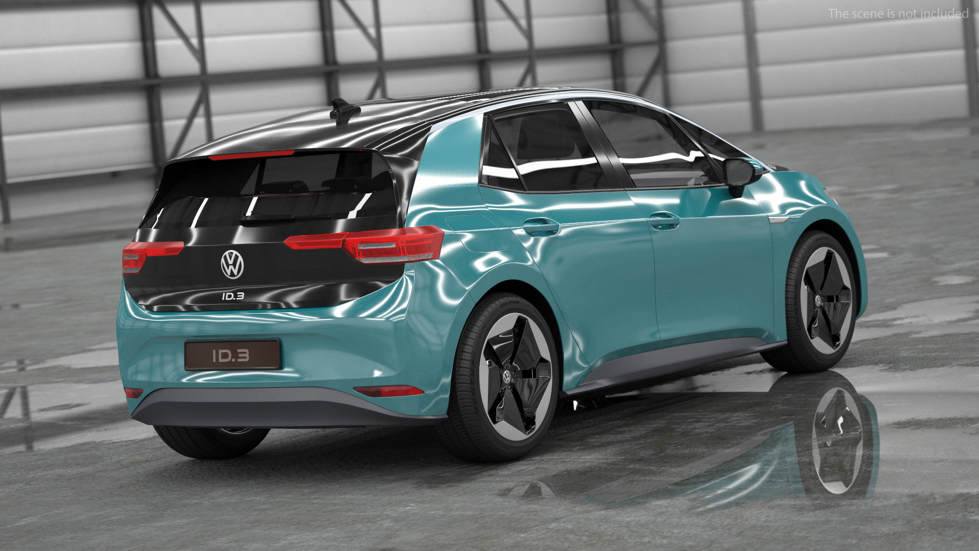 3D Volkswagen ID3 Makena Turquoise