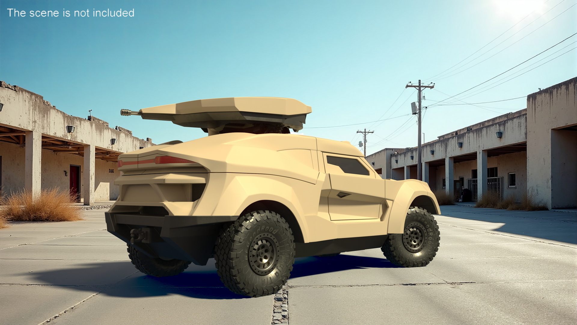 3D Cockerill I-X Ground Interceptor Car Rigged model