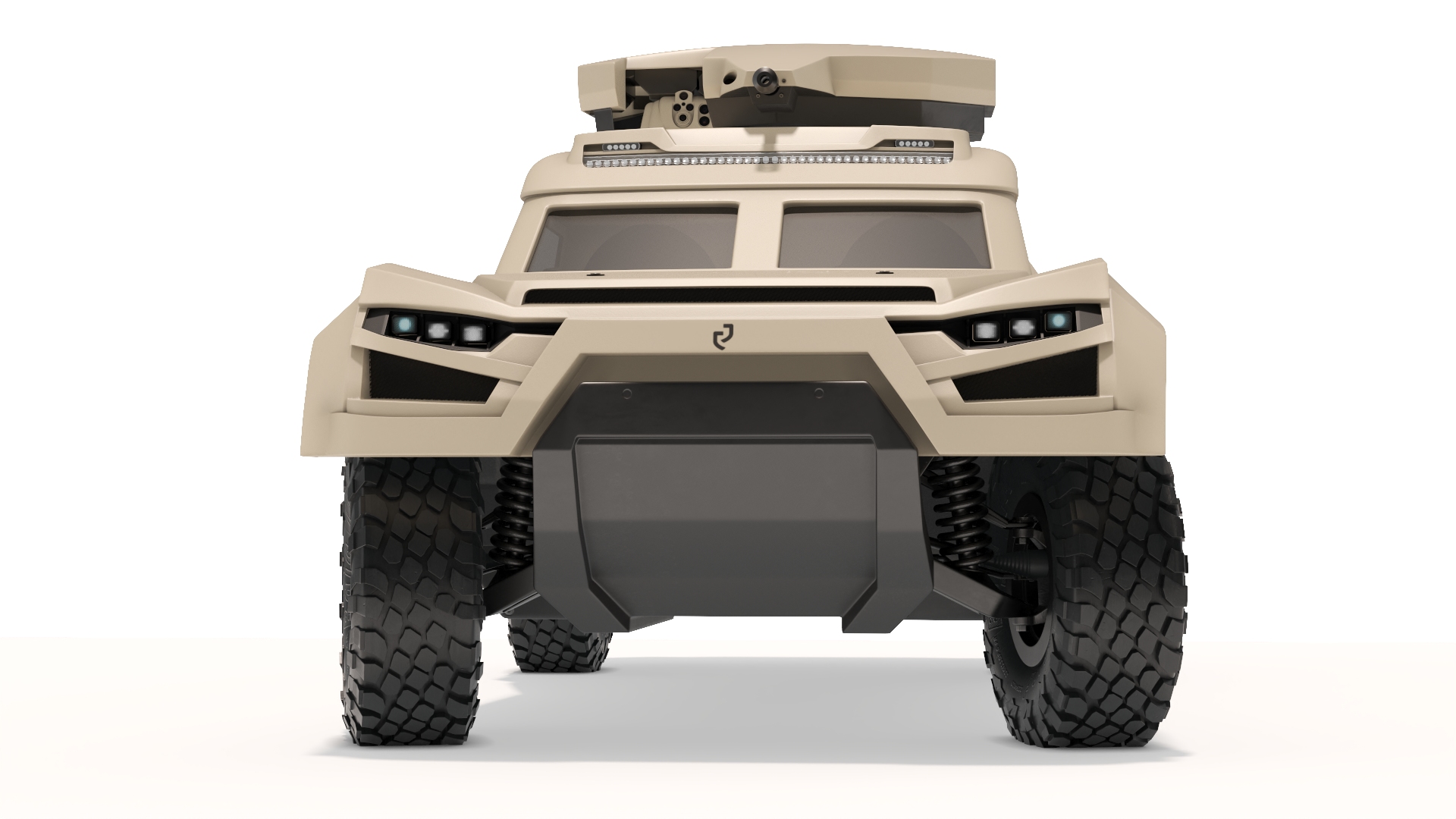 3D Cockerill I-X Ground Interceptor Car Rigged model