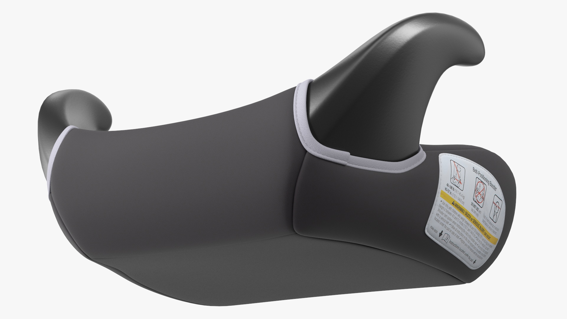 Booster Car Seat Black 3D