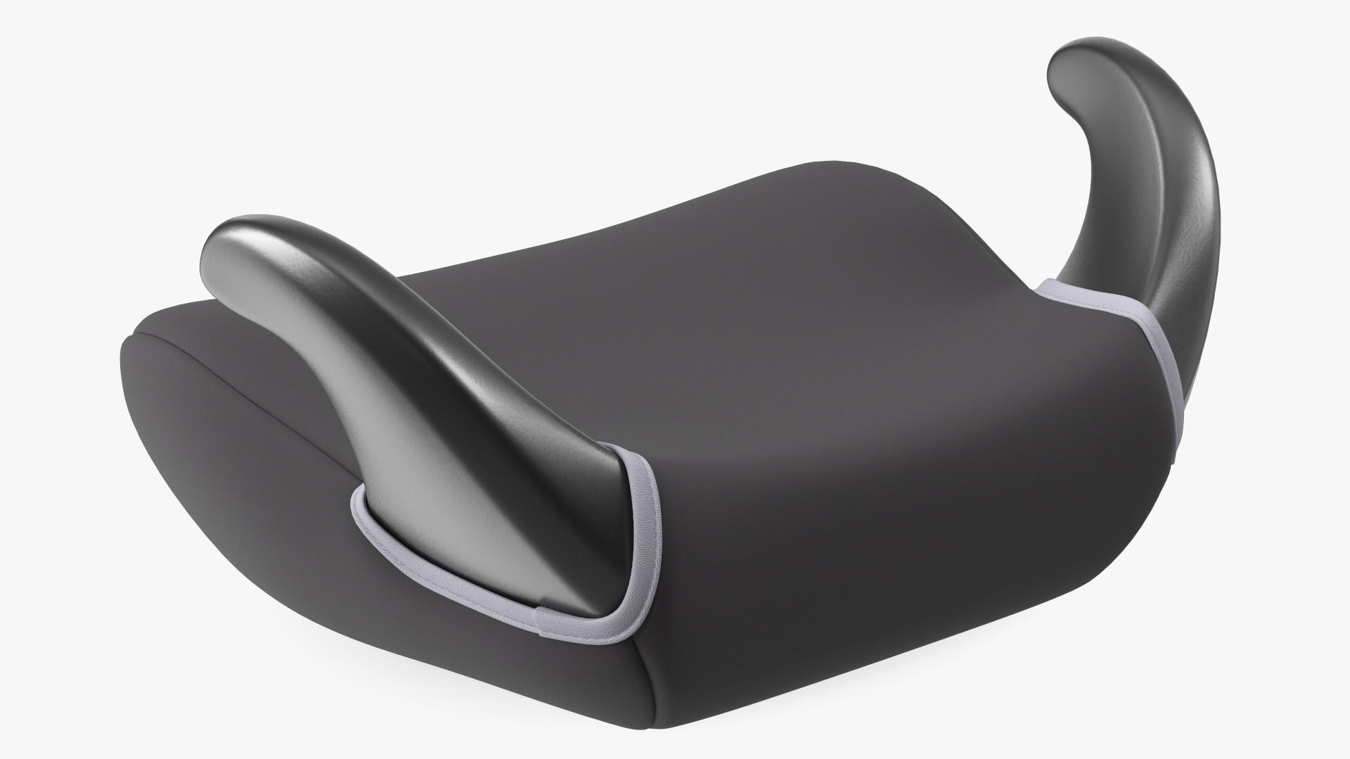 Booster Car Seat Black 3D