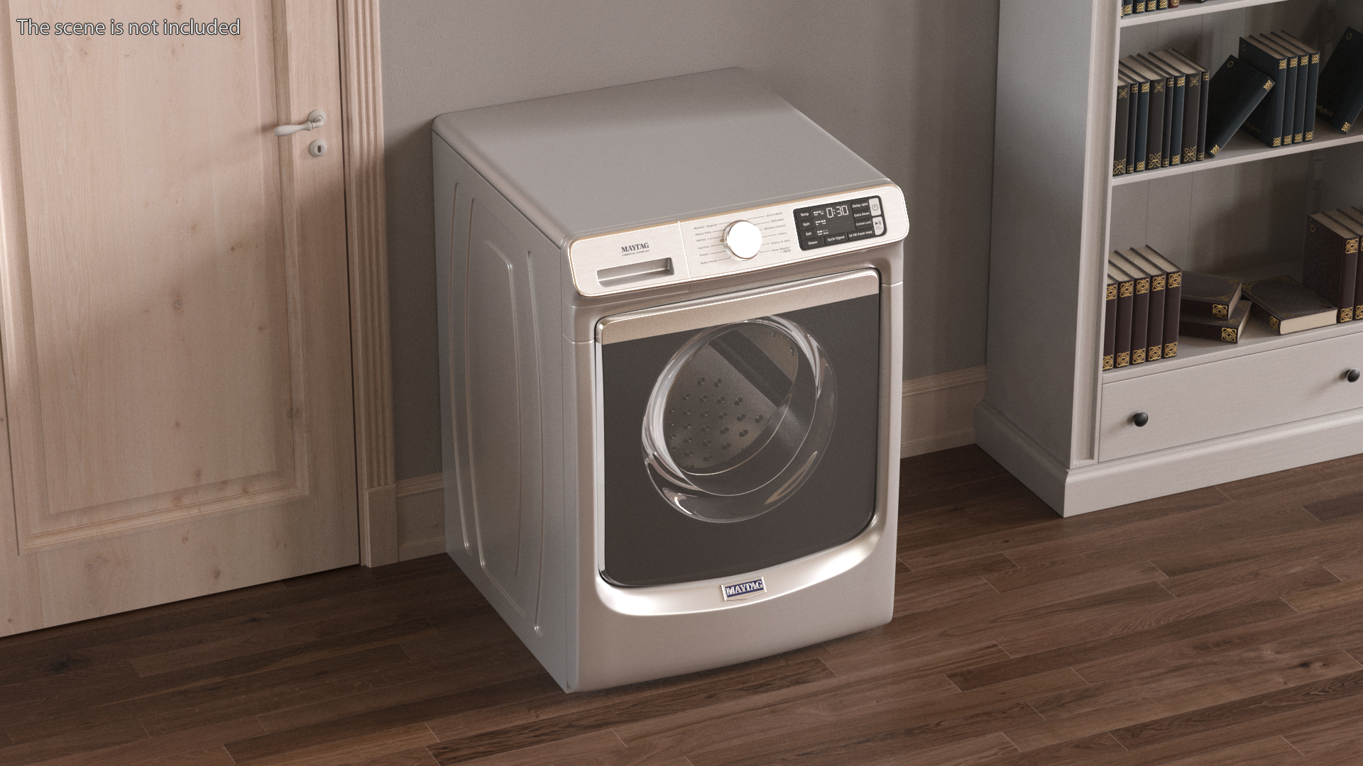 Front Load Washing Machine Maytag Metal 3D model