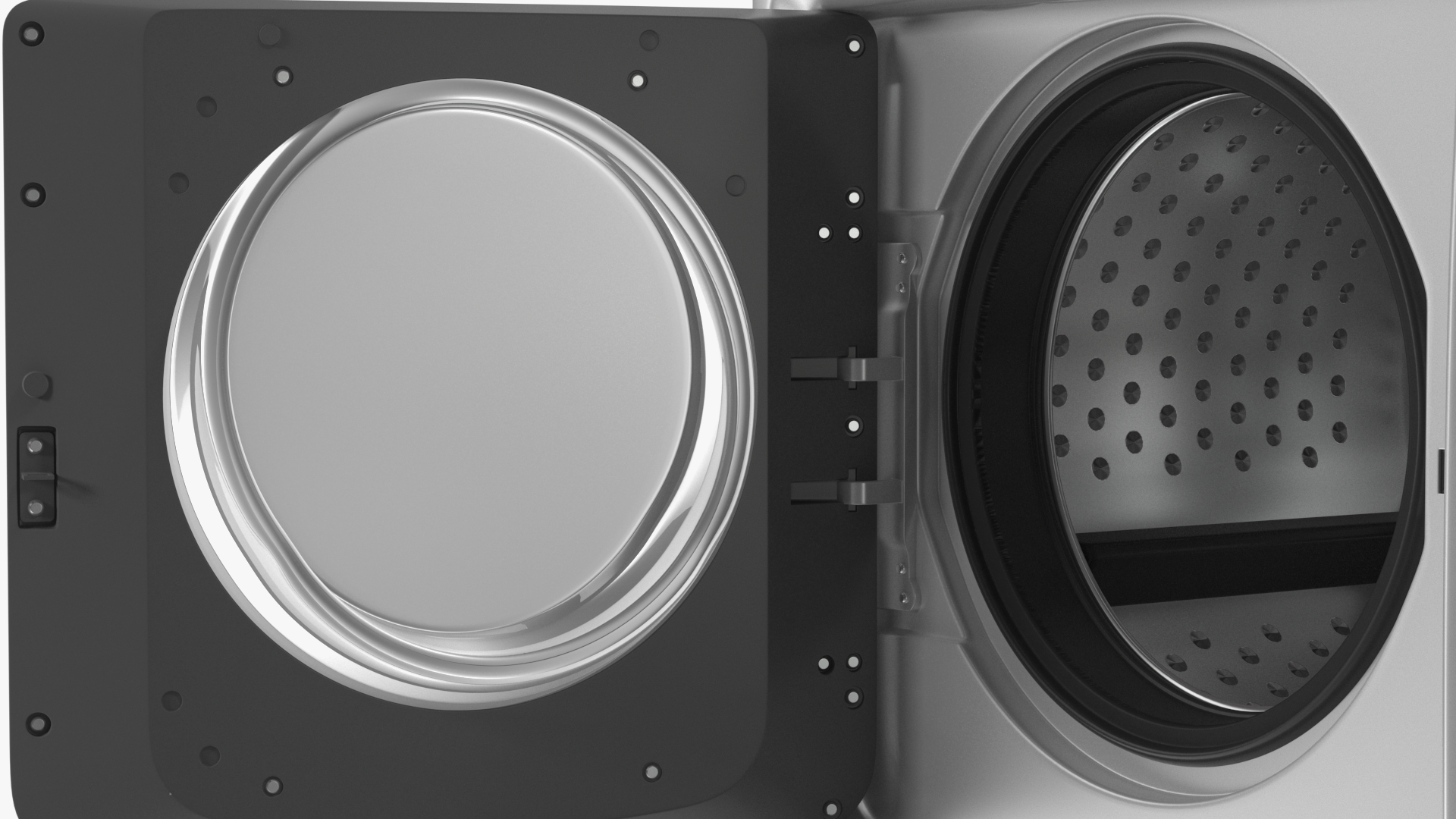 Front Load Washing Machine Maytag Metal 3D model