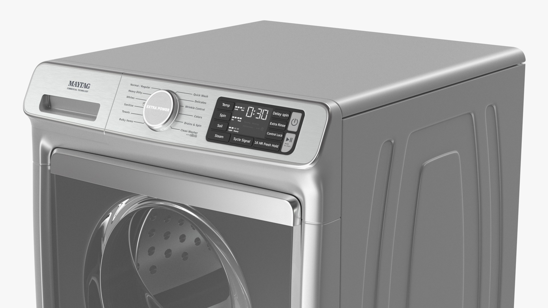 Front Load Washing Machine Maytag Metal 3D model