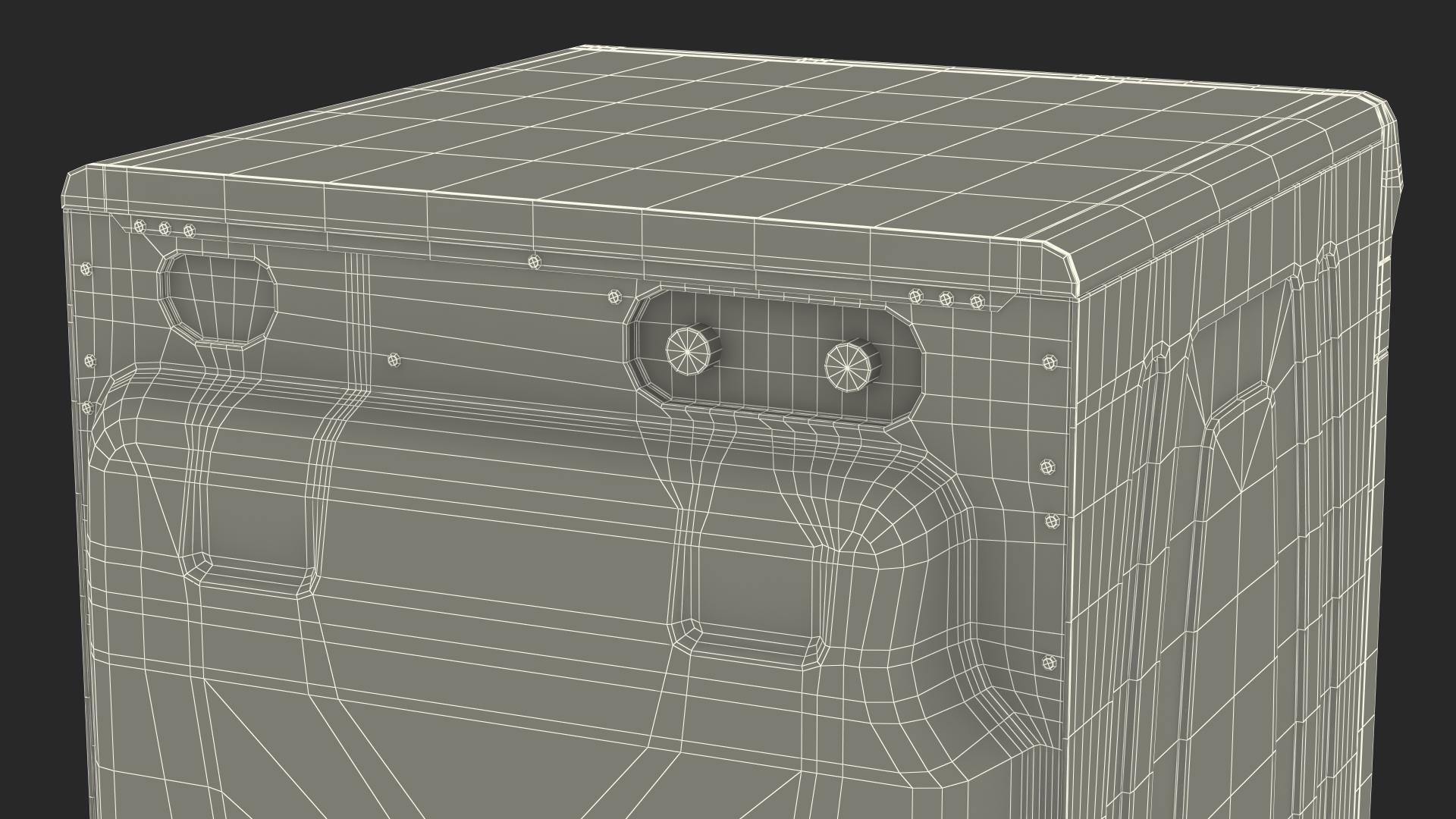 Front Load Washing Machine Maytag Metal 3D model