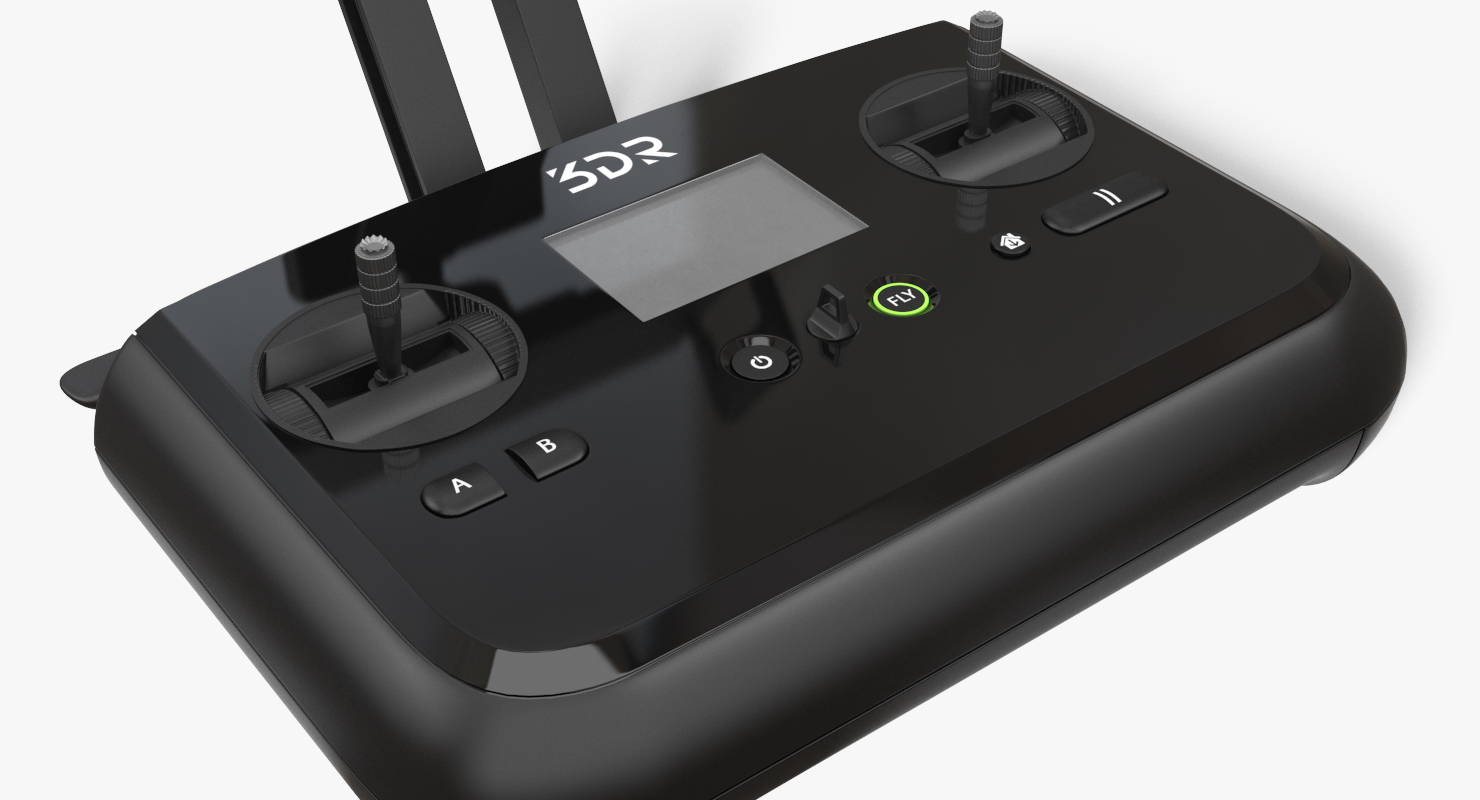 3DR Solo Drone Remote Controller 3D