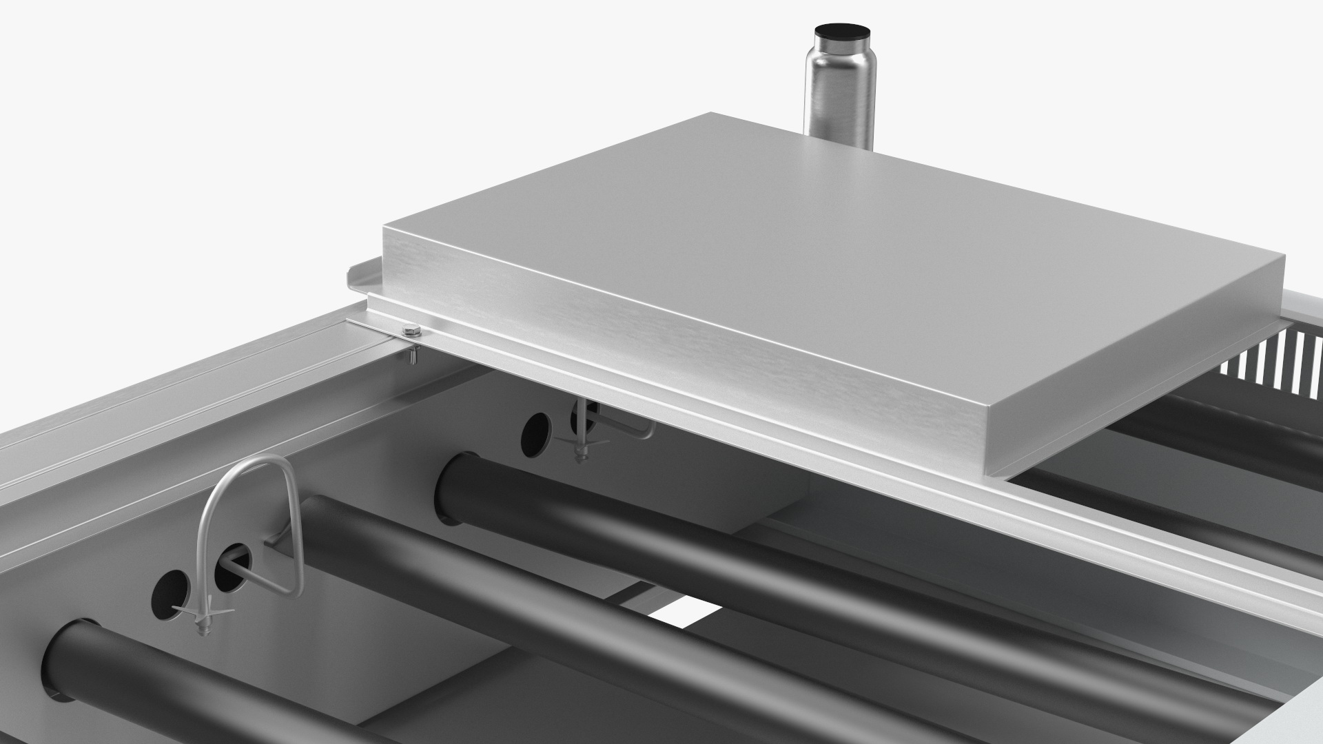 Vollrath 40840 Cayenne 60 Flat Top Gas Countertop Griddle 3D