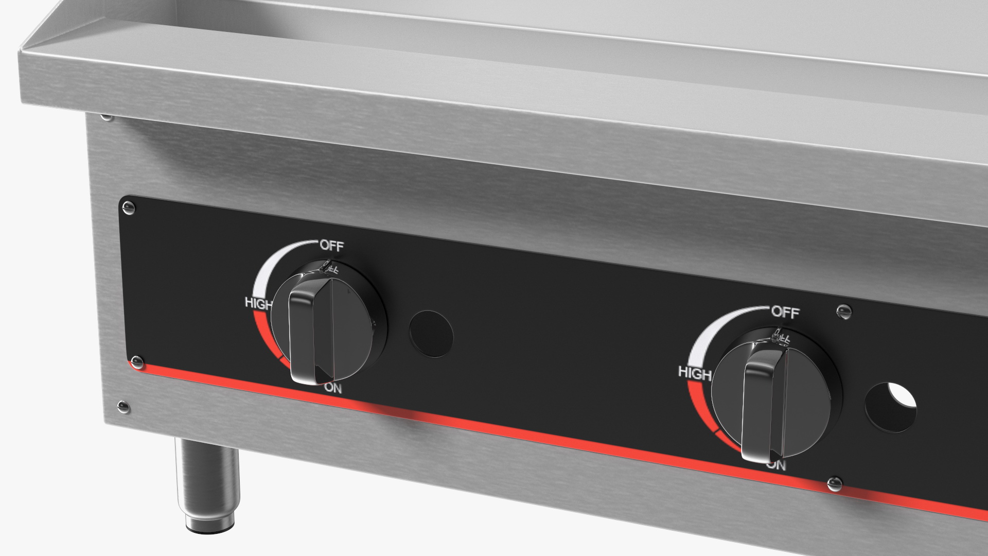 Vollrath 40840 Cayenne 60 Flat Top Gas Countertop Griddle 3D