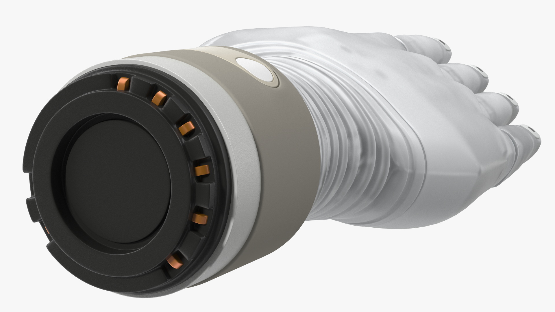 3D Wrist Bionic Hand Deka Rigged for Cinema 4D model